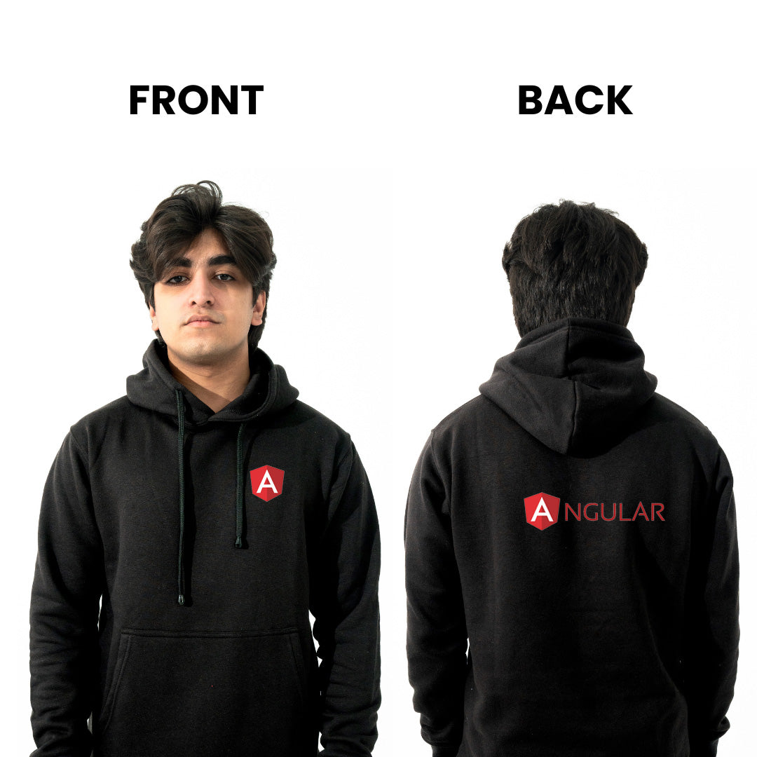 Angular Hoodie for Developers - Premium Cotton Fleece