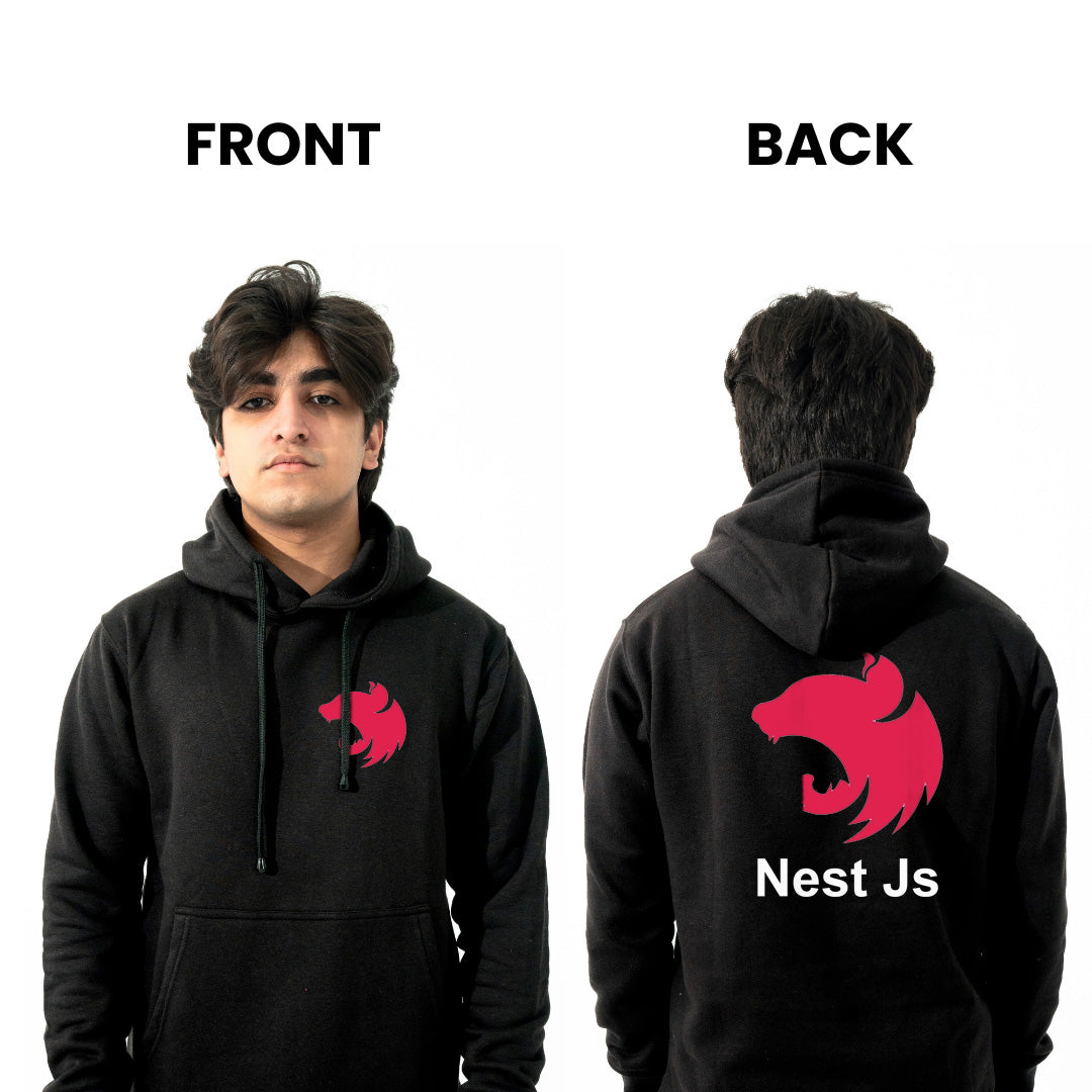 Nest JS Hoodie for Developers - Premium Fleece