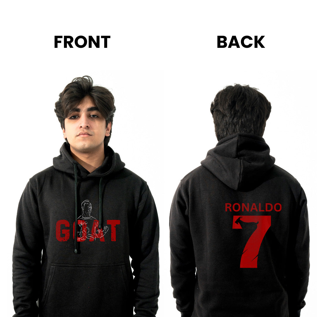 The GOAT Ronaldo Hoodie - Premium Comfort for Football Fans