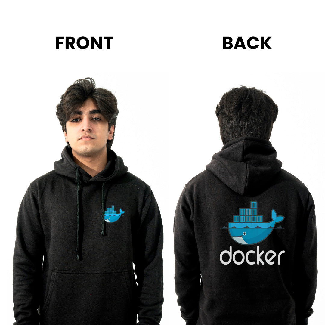 Docker Hoodie for Developers - Premium Fleece