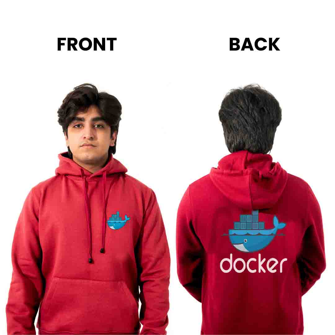 Docker Hoodie for Developers - Premium Fleece
