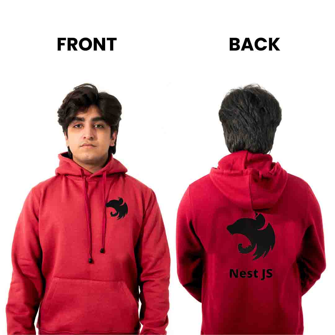 Nest JS Hoodie for Developers - Premium Fleece