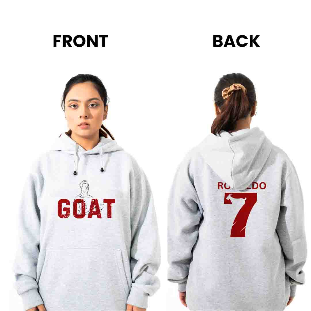 The GOAT Ronaldo Hoodie - Premium Comfort for Football Fans