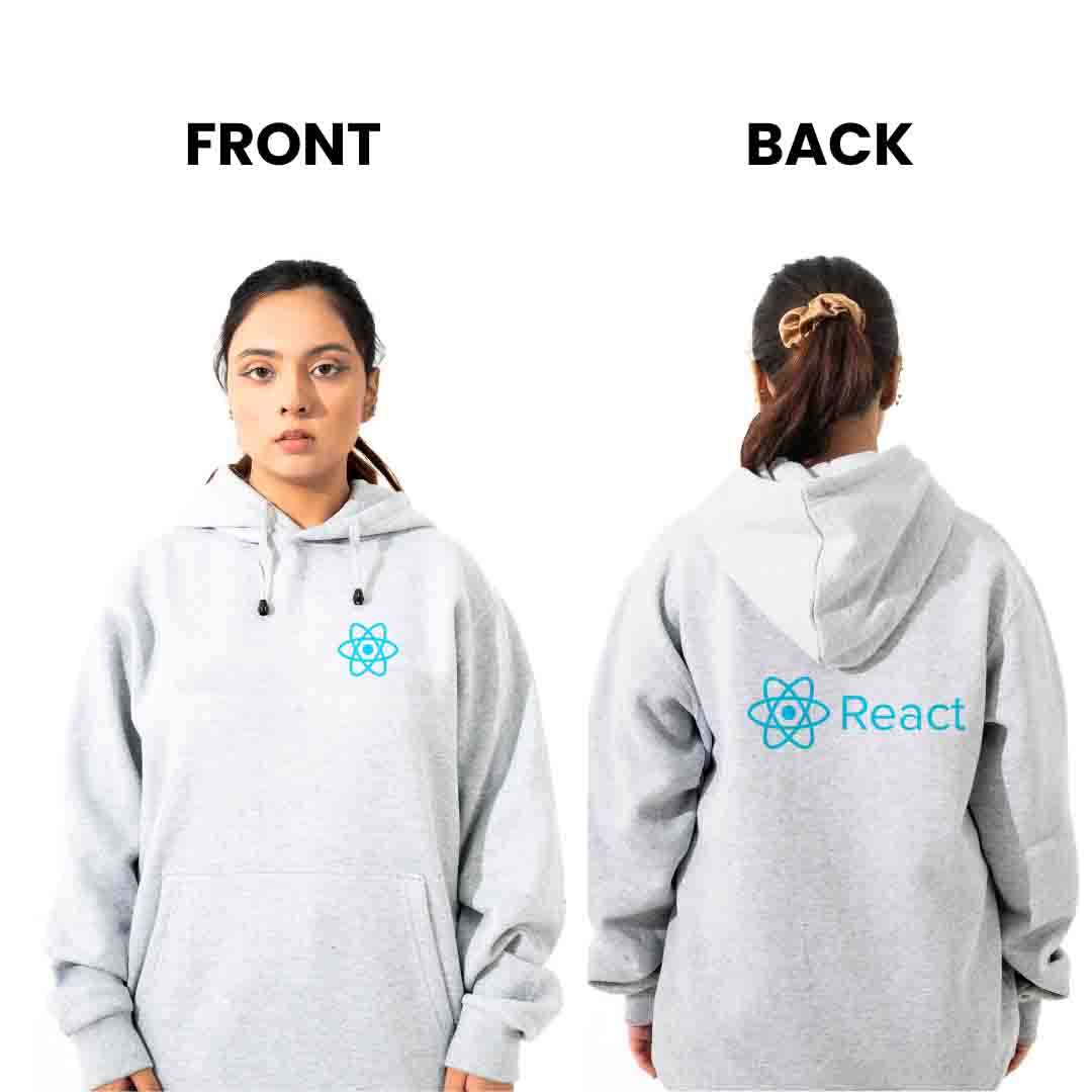 React Hoodie for Developers - Stylish & Comfortable for Coders