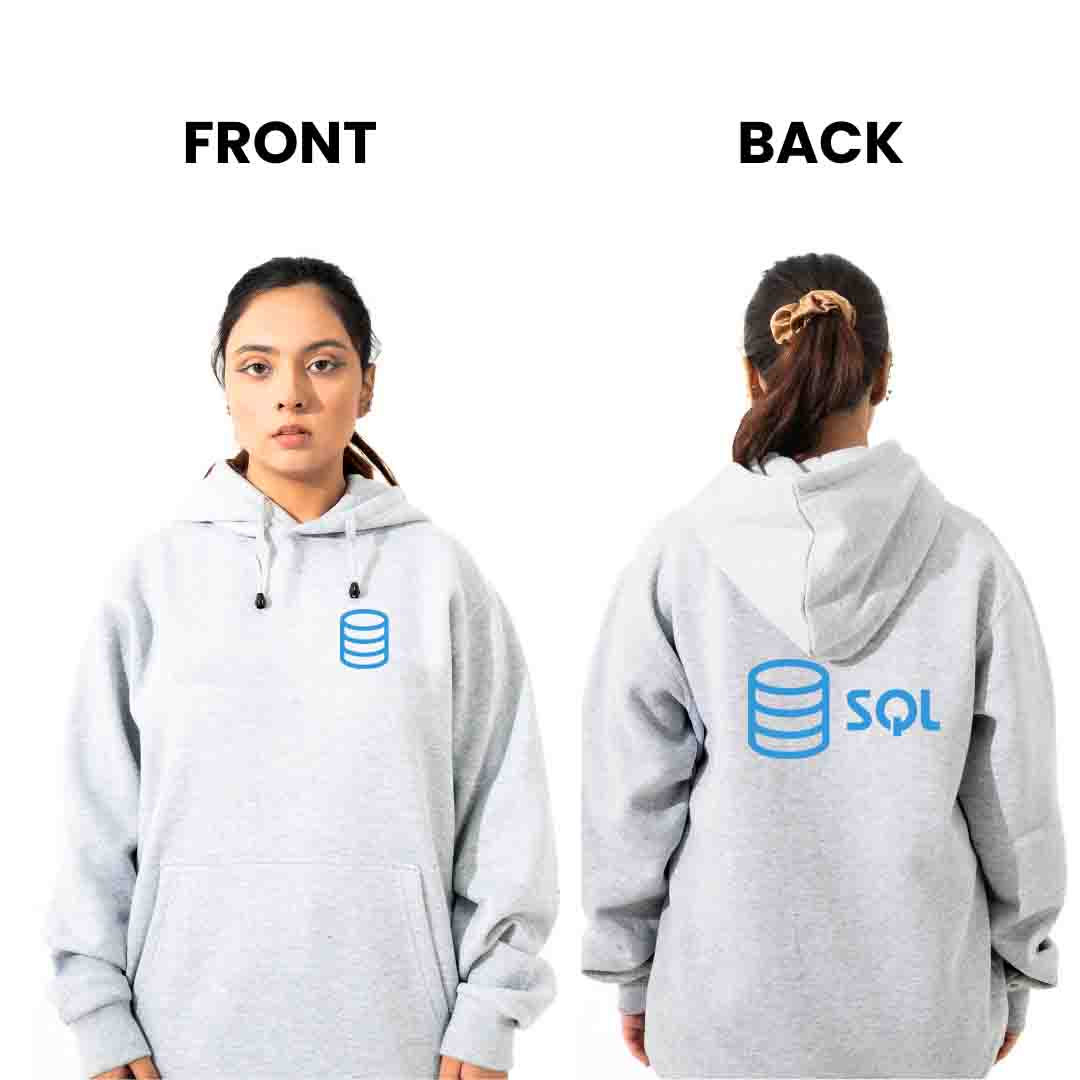 SQL Hoodie for Developers - Stylish & Comfortable