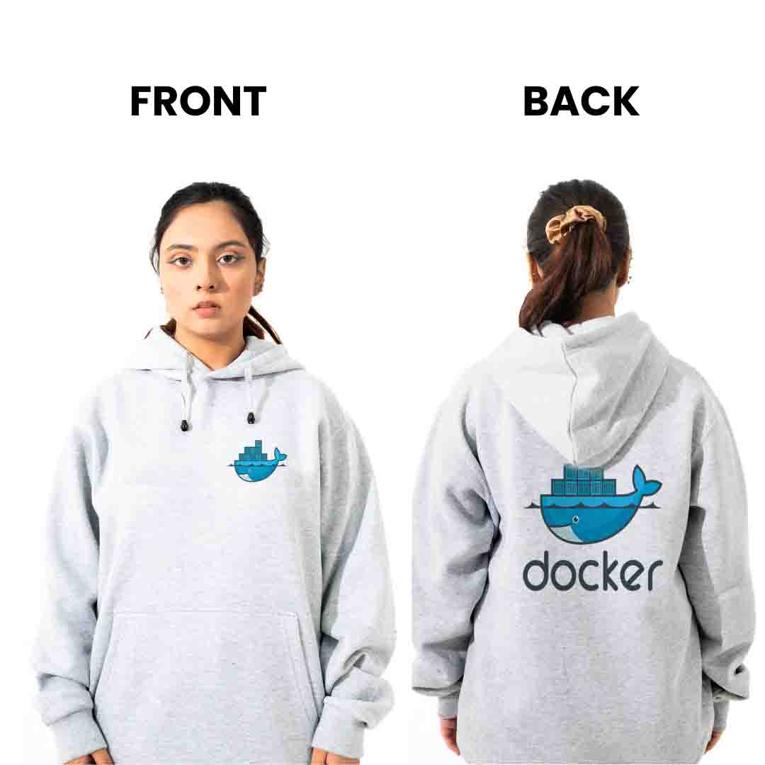 Docker Hoodie for Developers - Premium Fleece