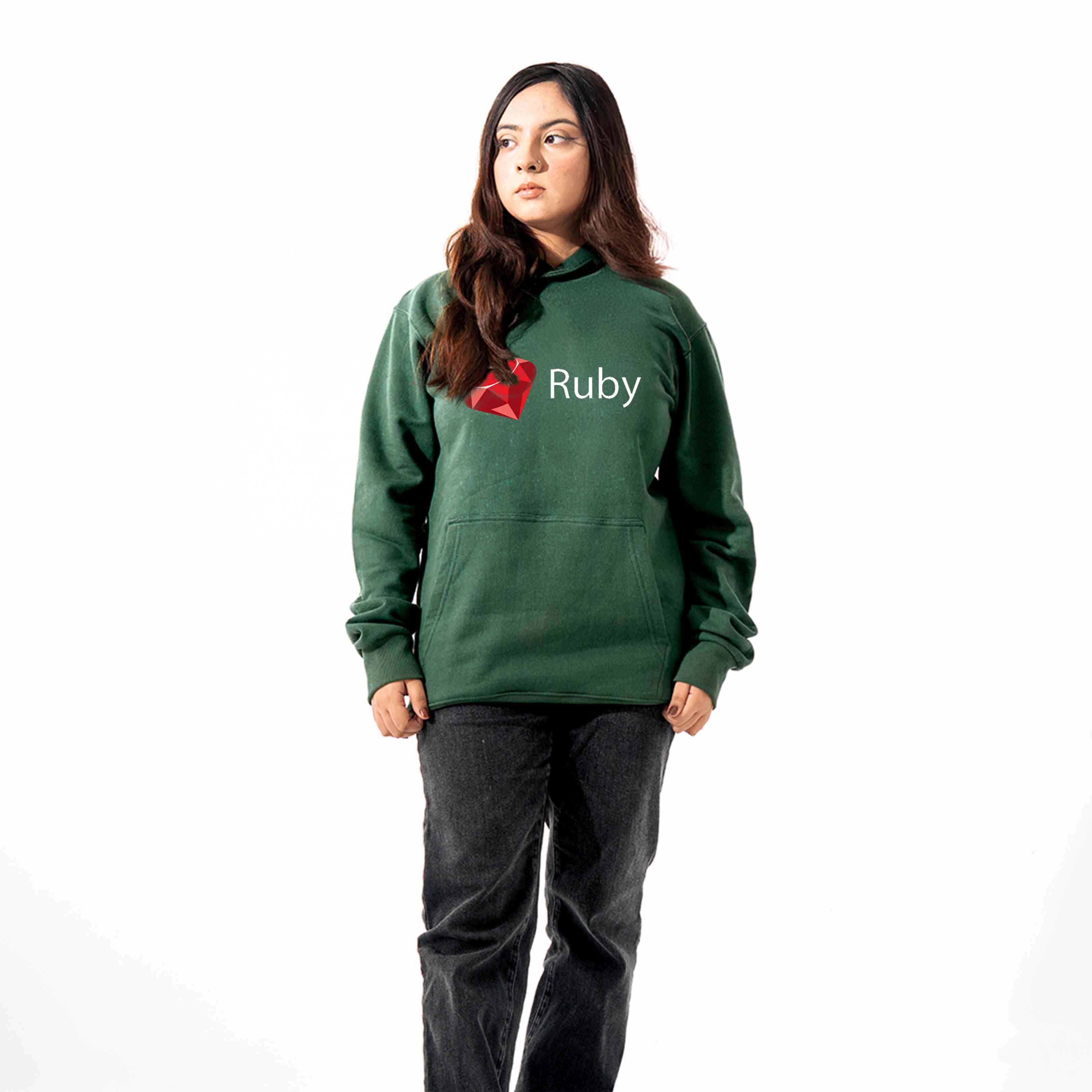 Ruby Hoodie for developers - Stylish & Comfortable for Coders
