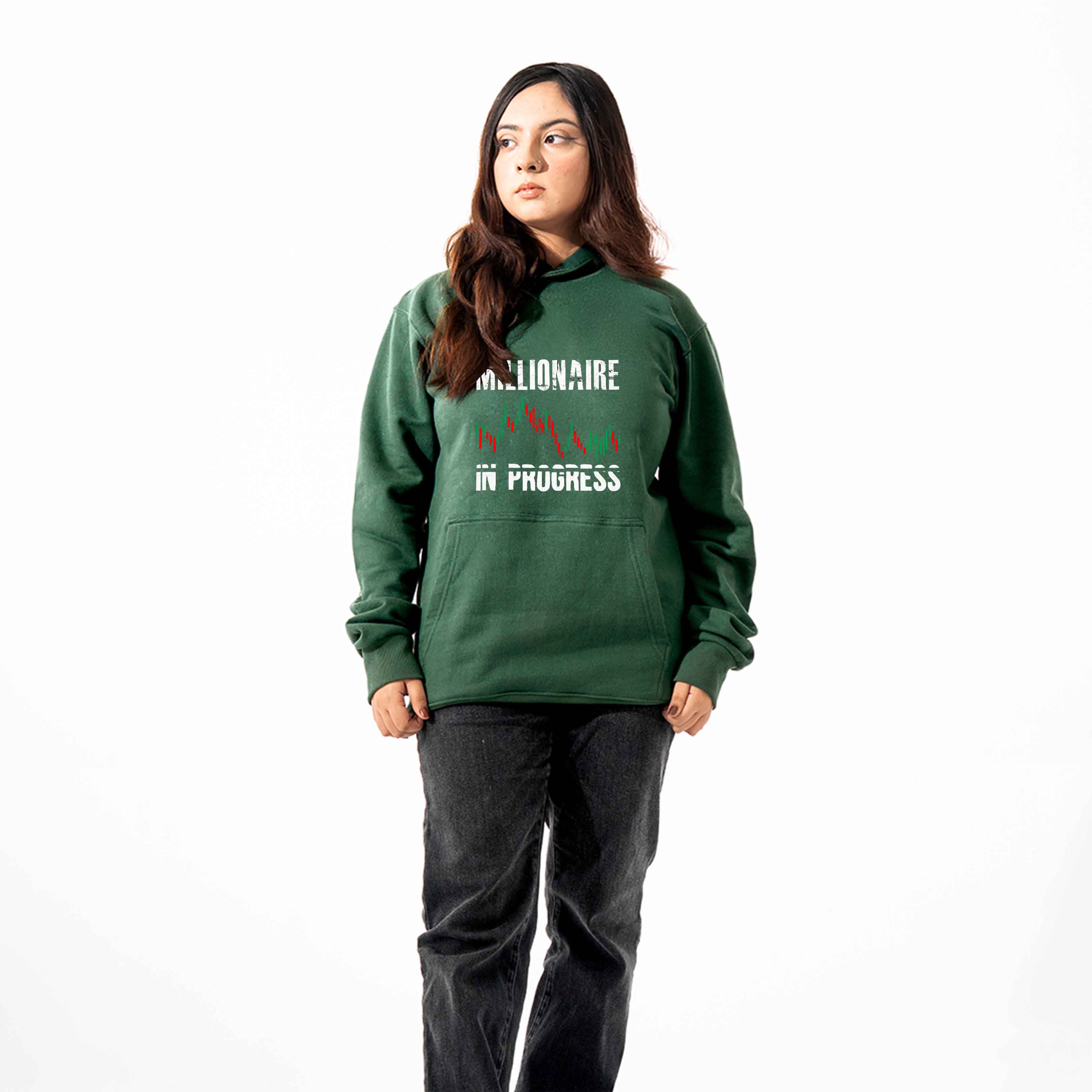 Millionaire in Progress Hoodie - Motivational Trading Apparel