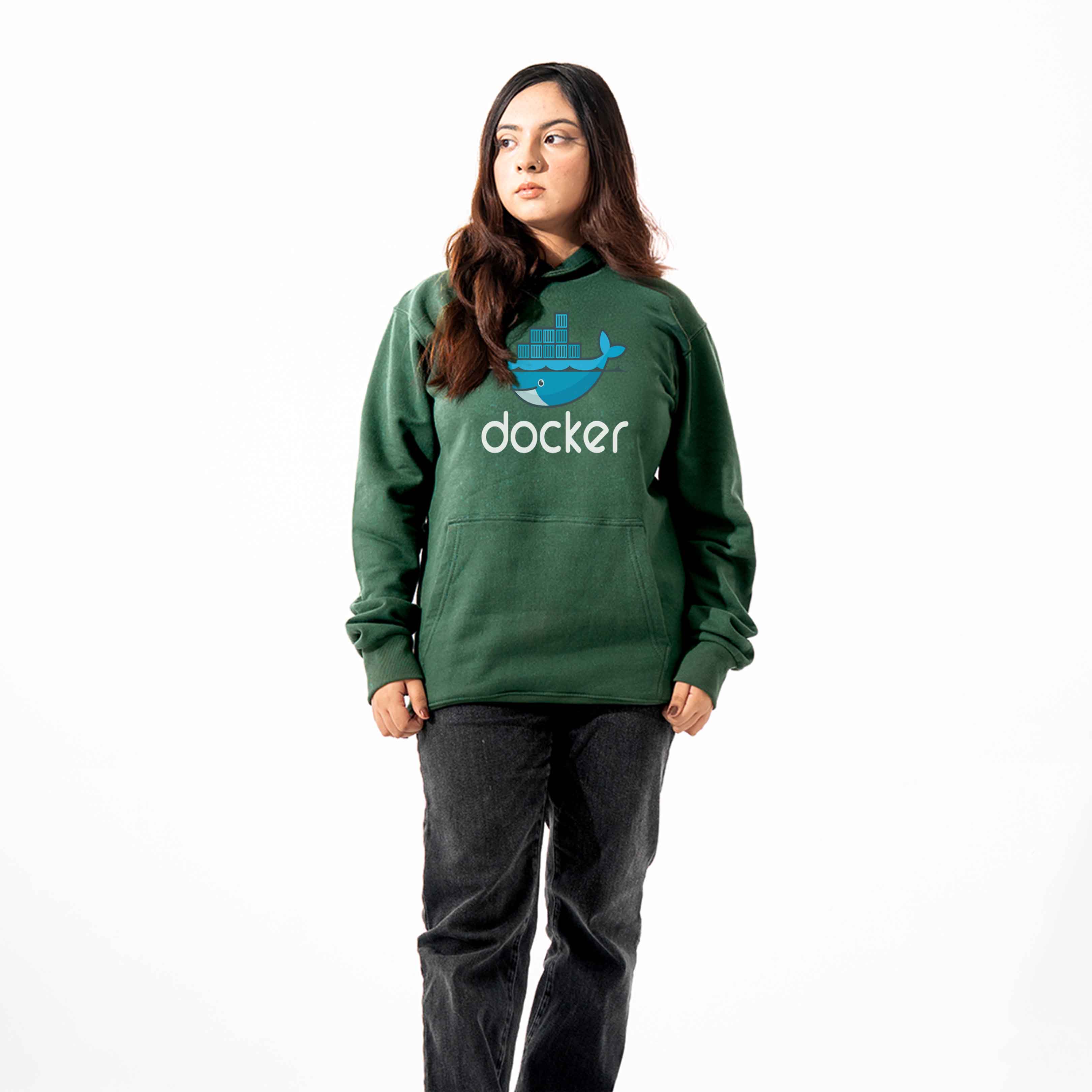 Docker Hoodie for Developers - Premium Fleece