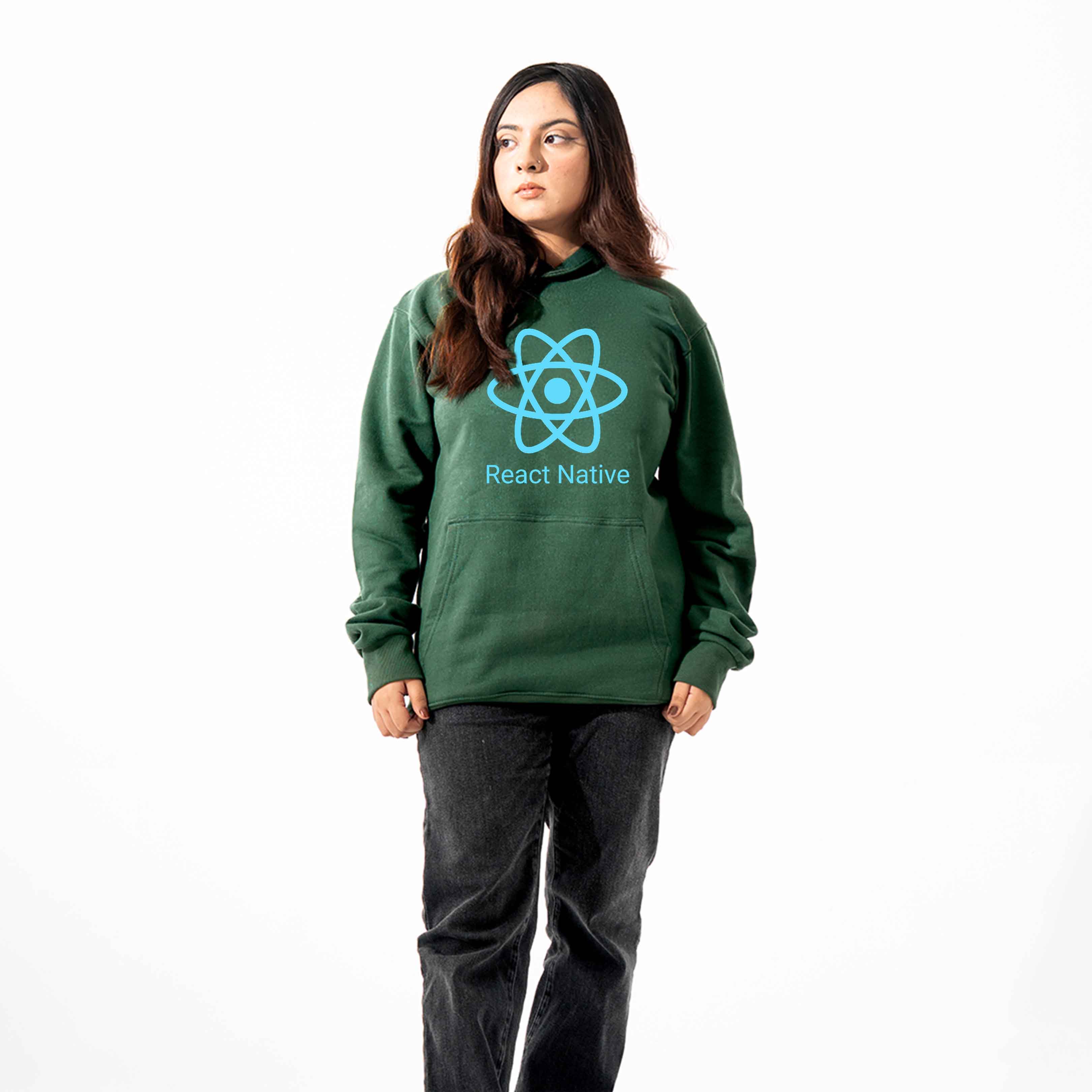 React Native Hoodie for Developers - Premium Cotton Fleece