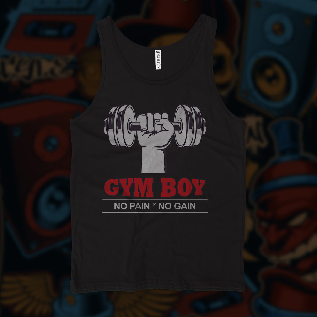 Gym Boy Unisex Tank Top