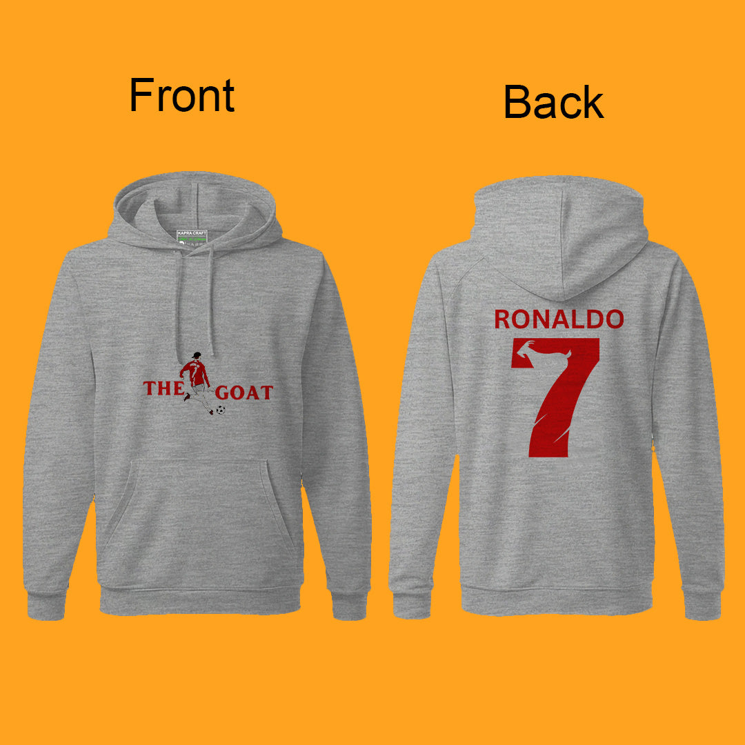 The GOAT Ronaldo Hoodie - Premium Comfort for Football Fans