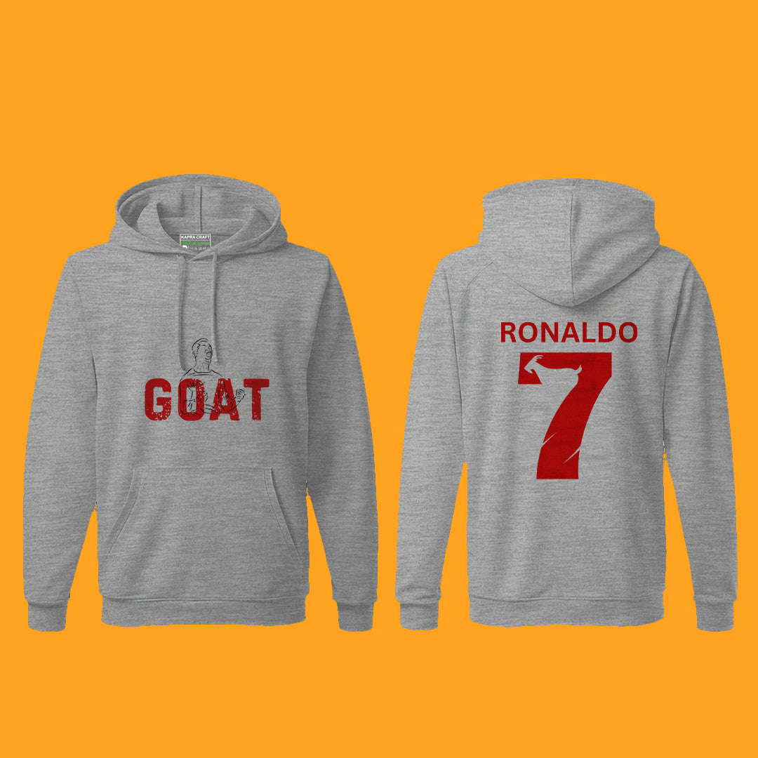 The GOAT Ronaldo Hoodie - Premium Comfort for Football Fans