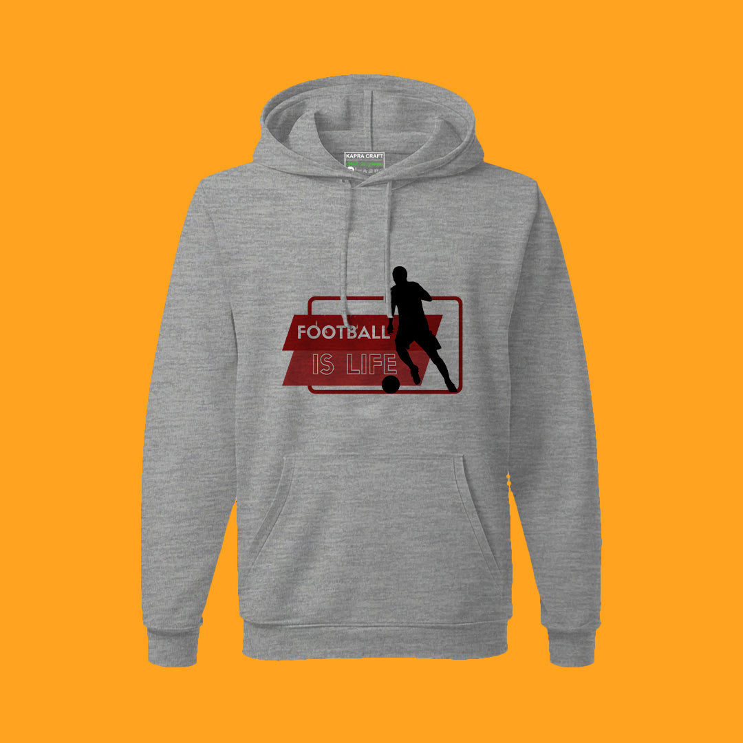 Football Is Life Messi Hoodie - Warm & Stylish for Fans