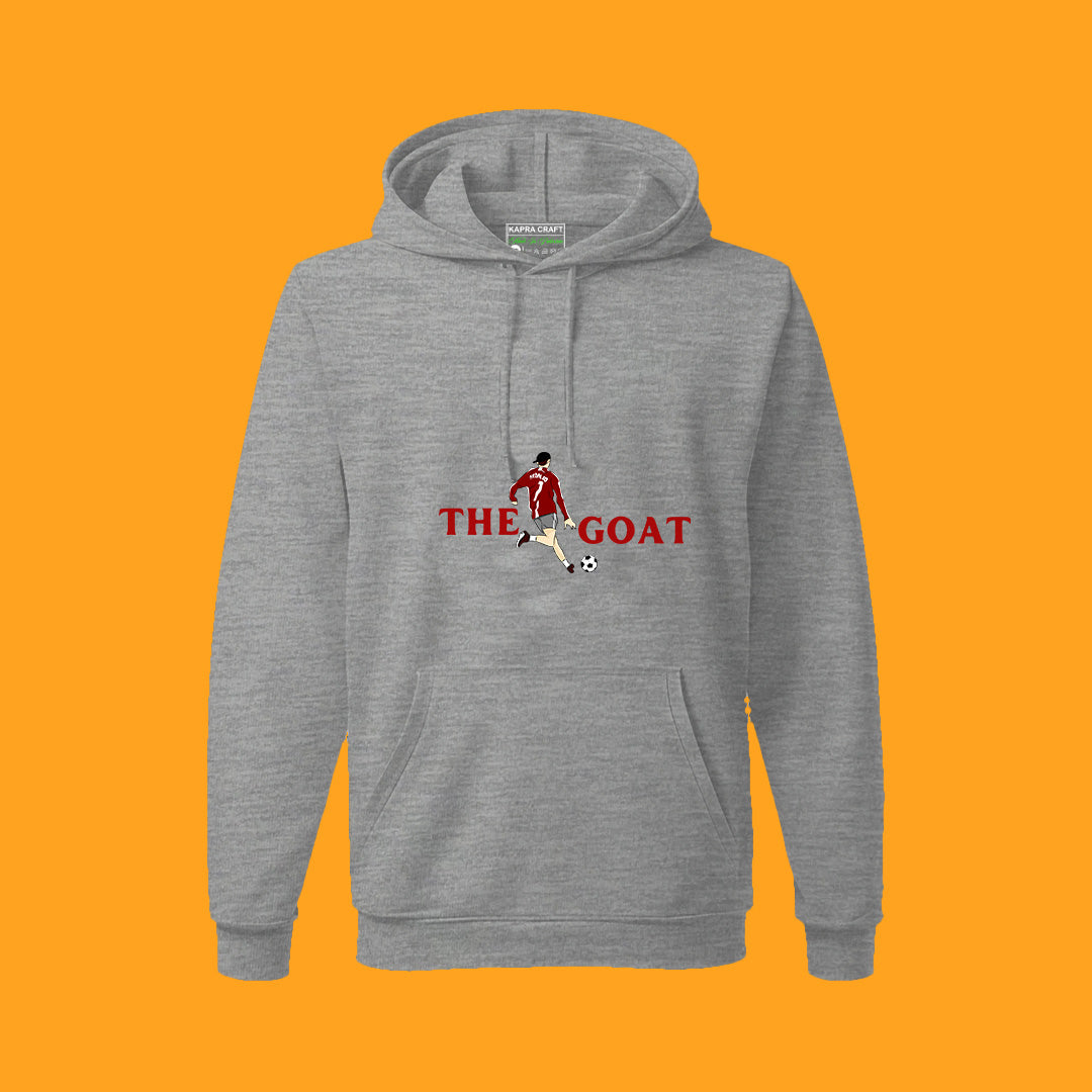 The GOAT Ronaldo Hoodie - Premium Comfort for Football Fans