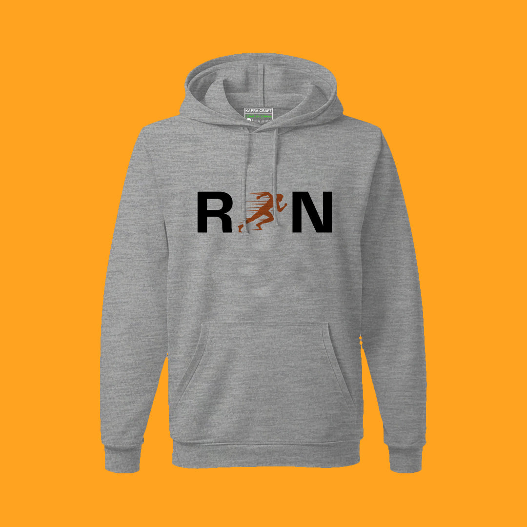 Run to Achieve Goals Hoodie - Motivational & Comfortable for Football Fans