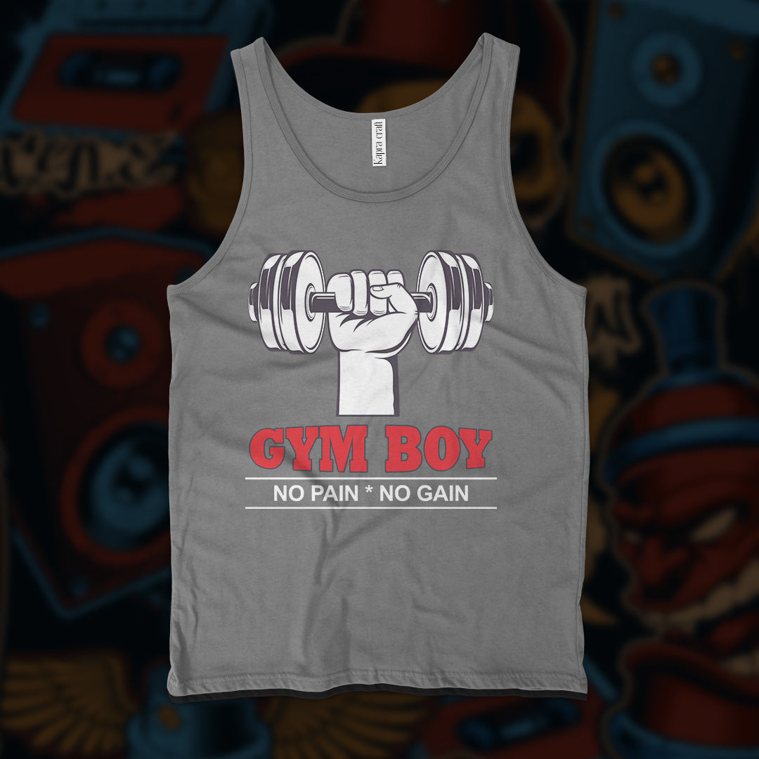Gym Boy Unisex Tank Top