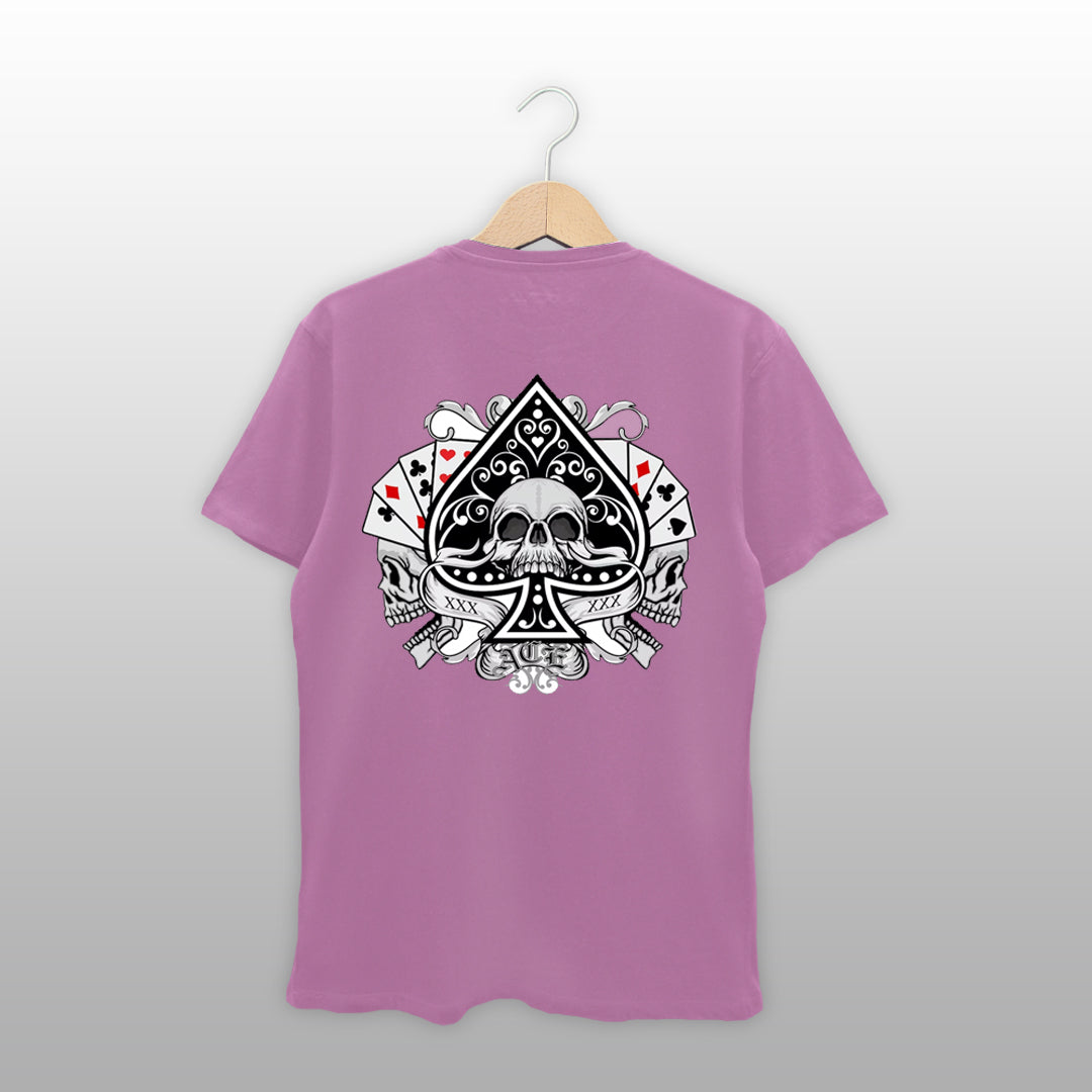 Ace of Spades Skull Graphic T-Shirt