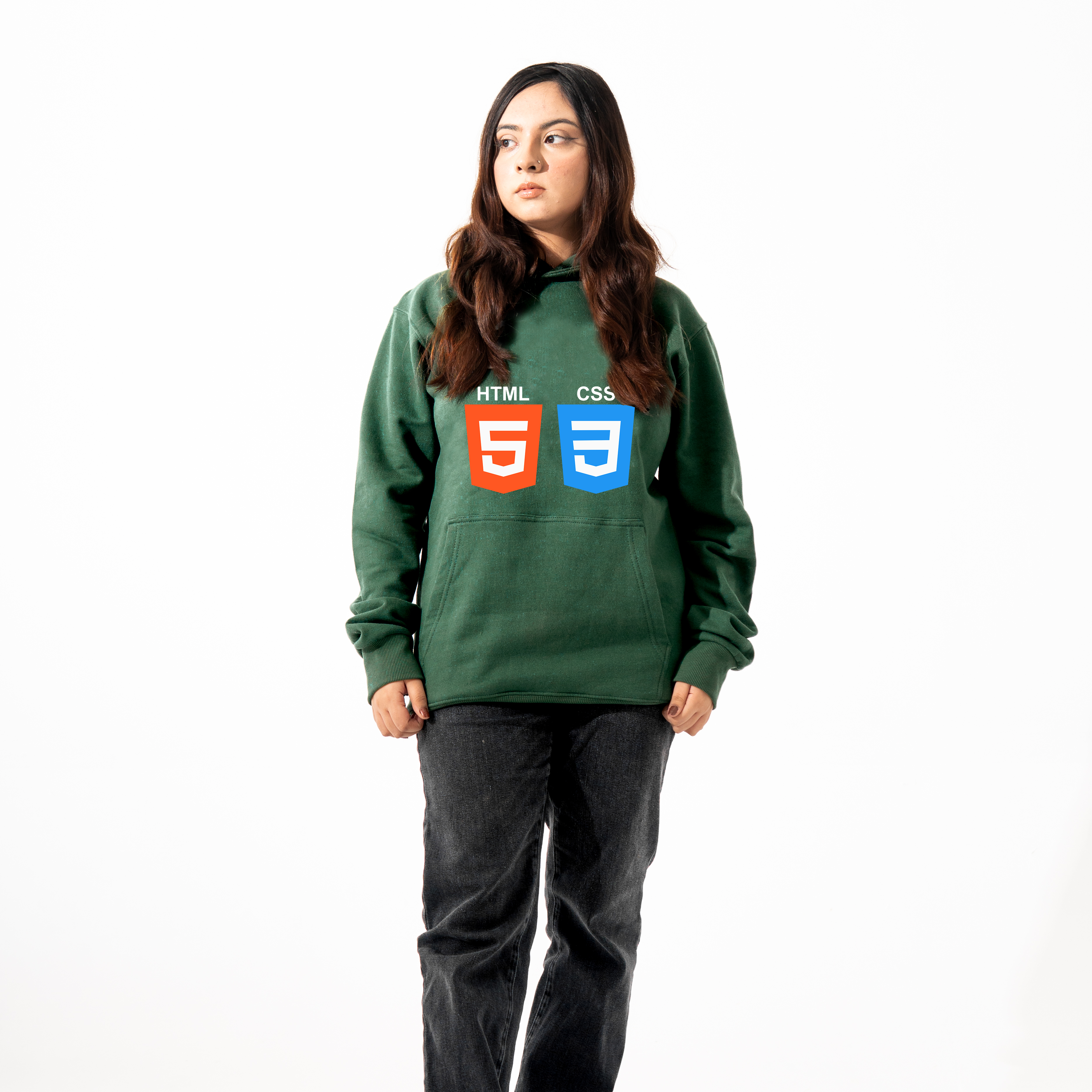 HTML CSS JavaScript Hoodie – Premium Hoodie for Web Developers & Programmers
