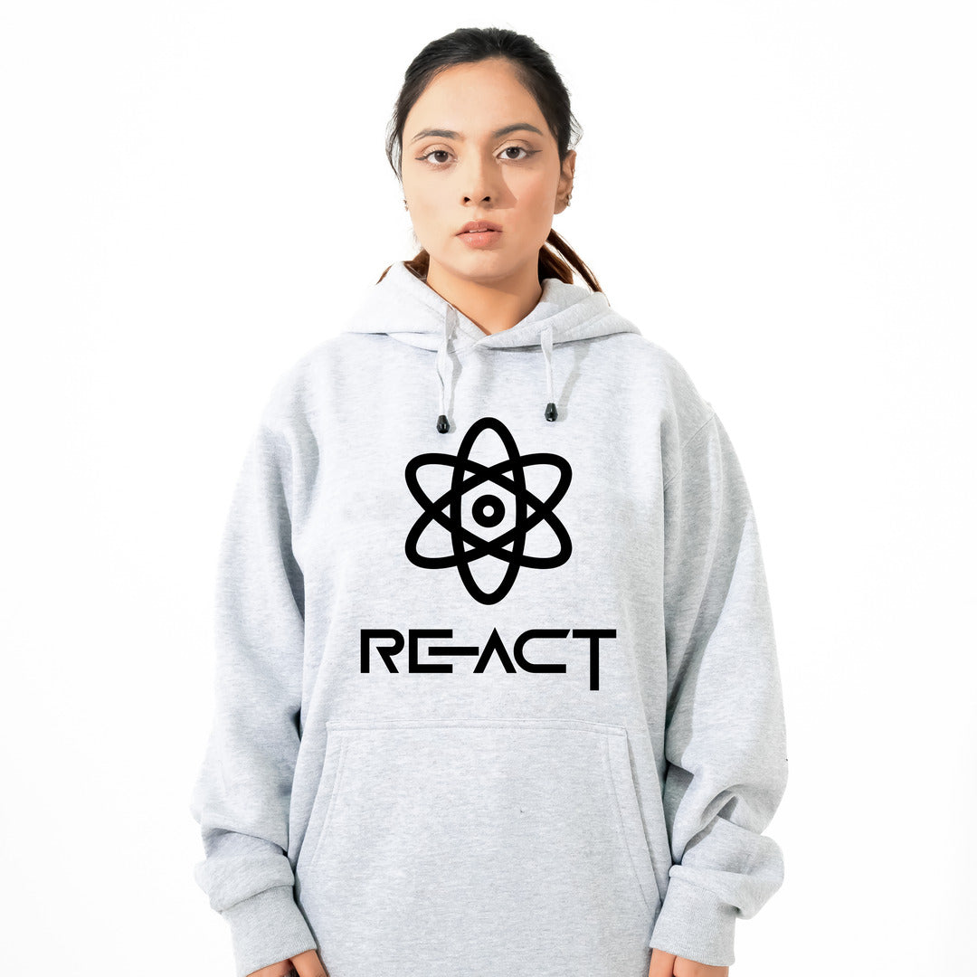 React Hoodie – Premium Hoodie for React Developers & JavaScript Coders