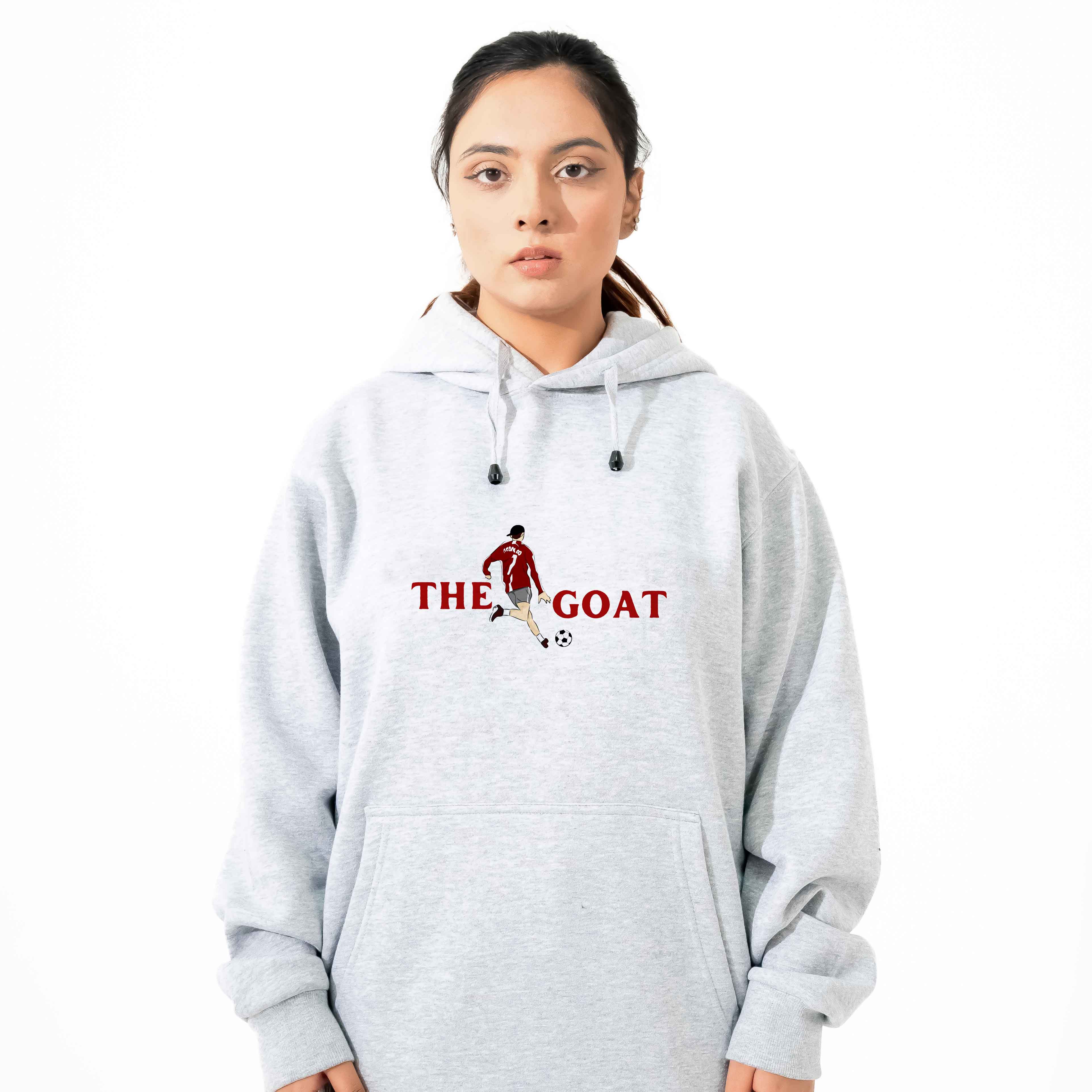 The GOAT Ronaldo Hoodie - Premium Comfort for Football Fans