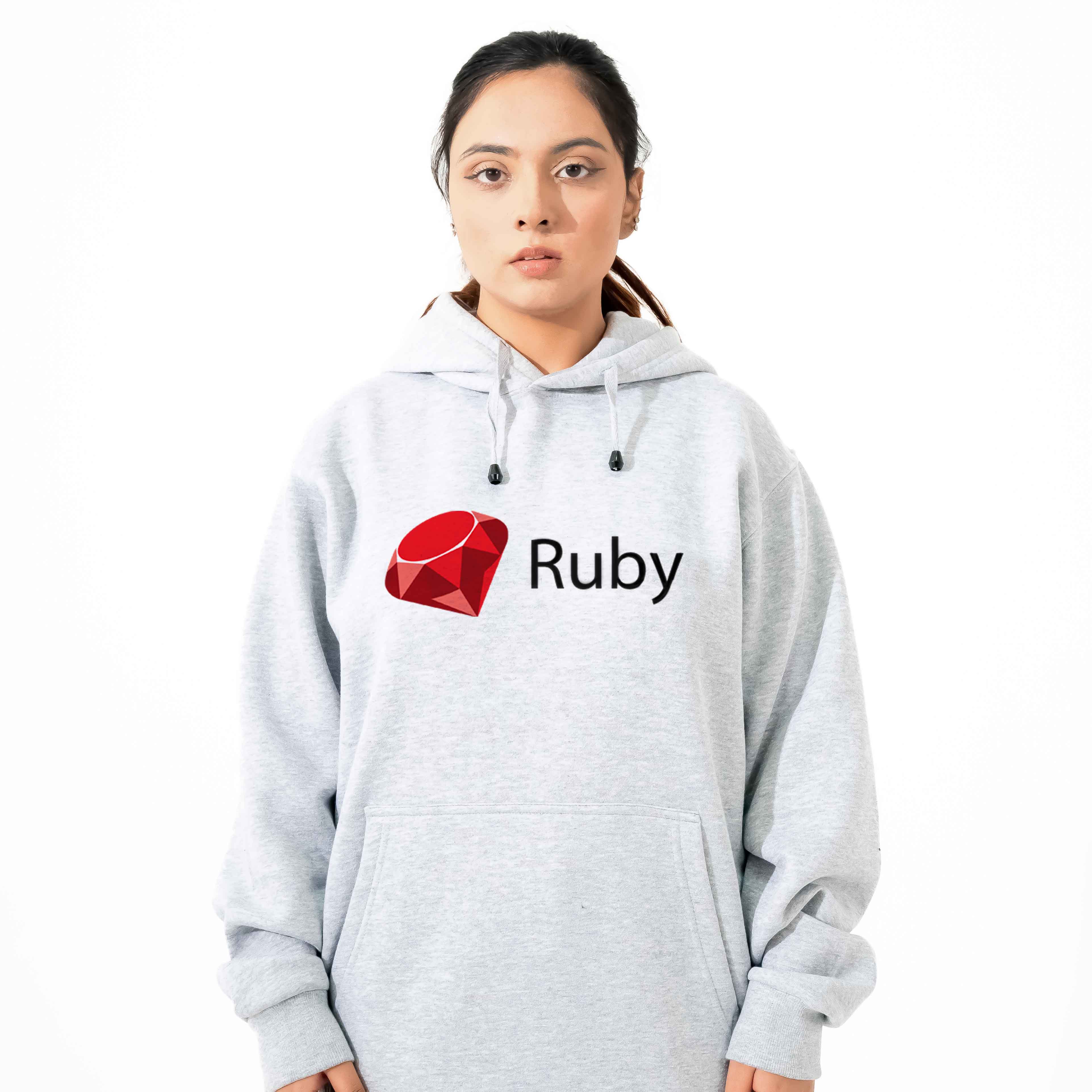 Ruby Hoodie for developers - Stylish & Comfortable for Coders