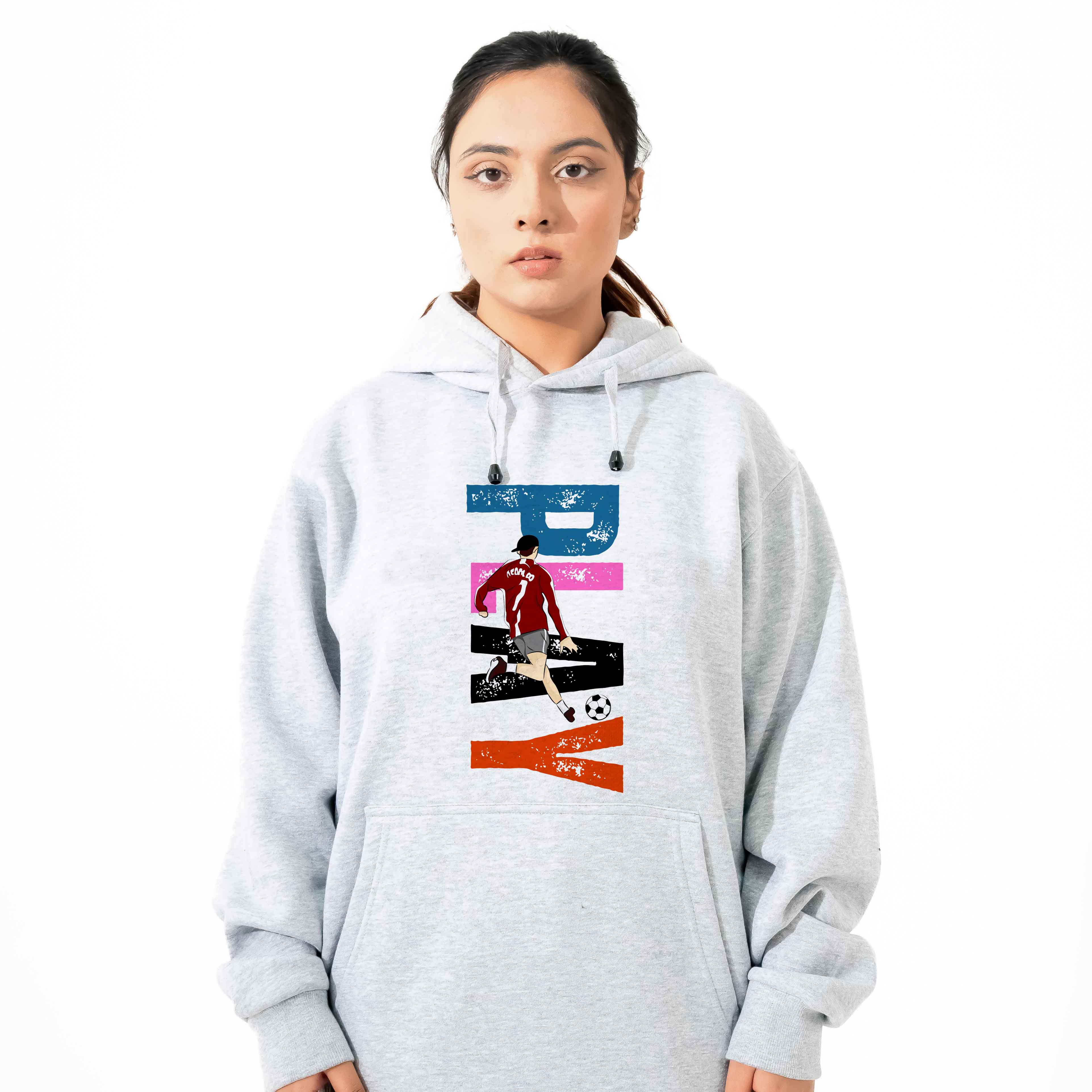 Play with Ronaldo Hoodie - Premium Comfort for Football Fans