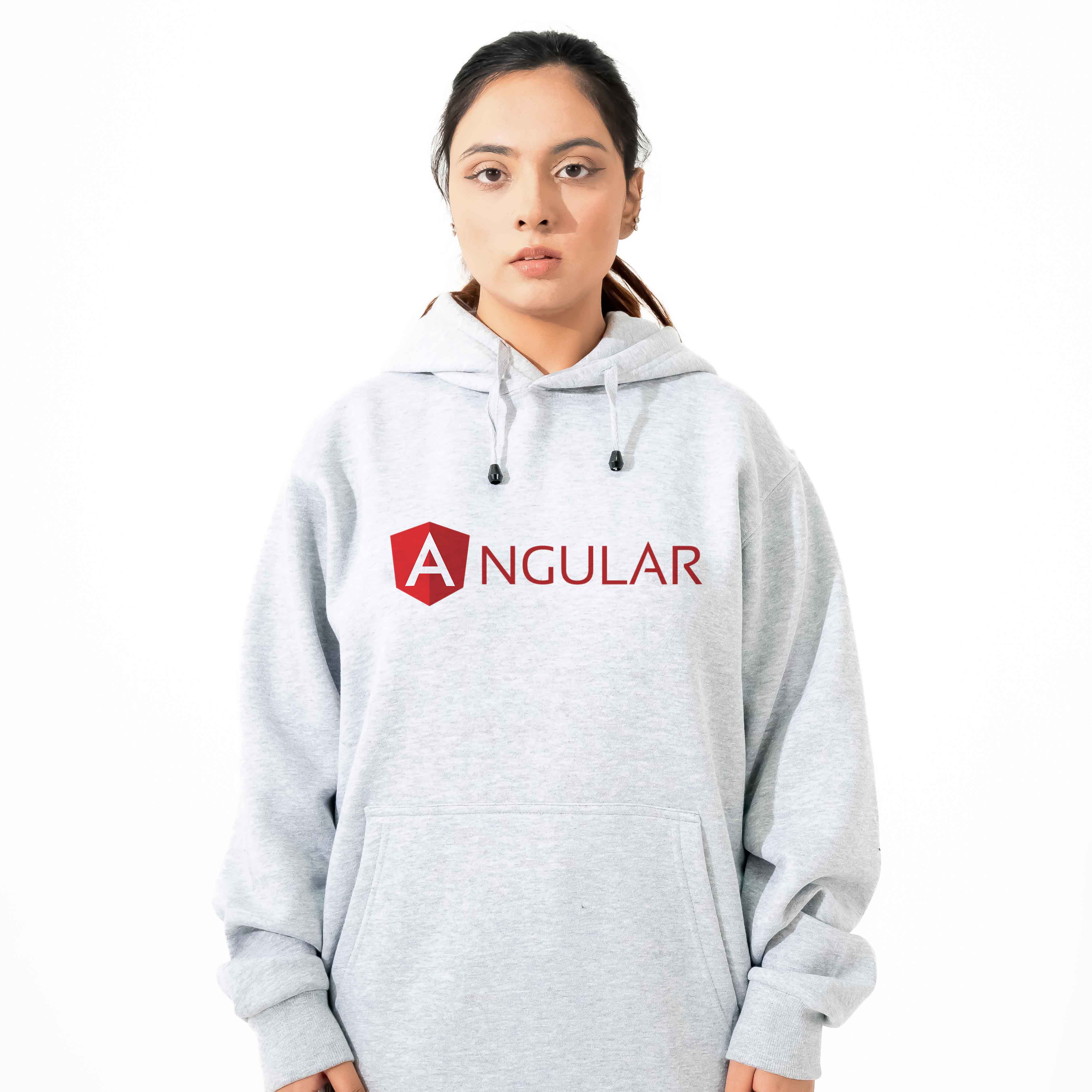 Angular Hoodie for Developers - Premium Cotton Fleece