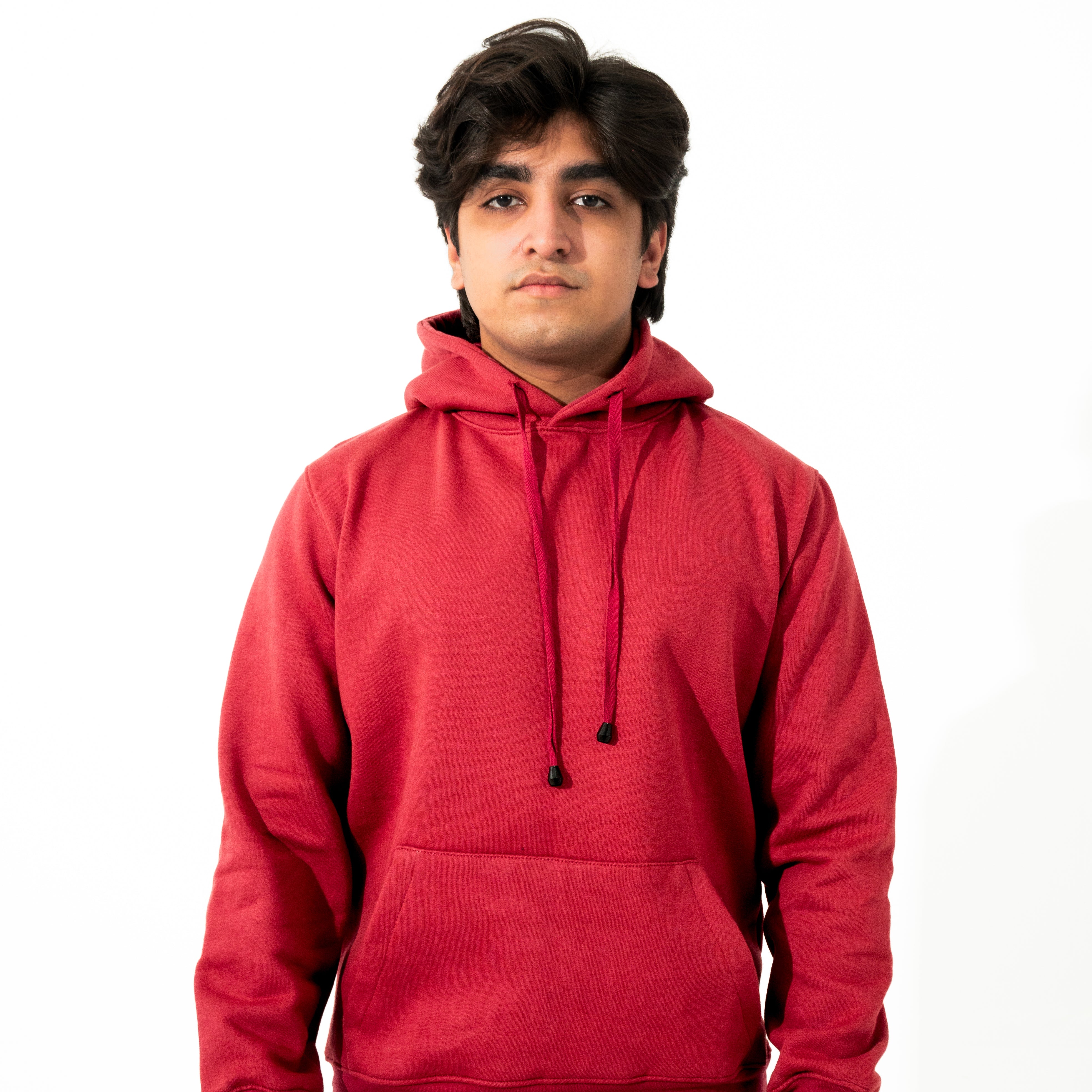 Maroon Plain Hoodie - Winter Wear for Men & Women in Pakistan