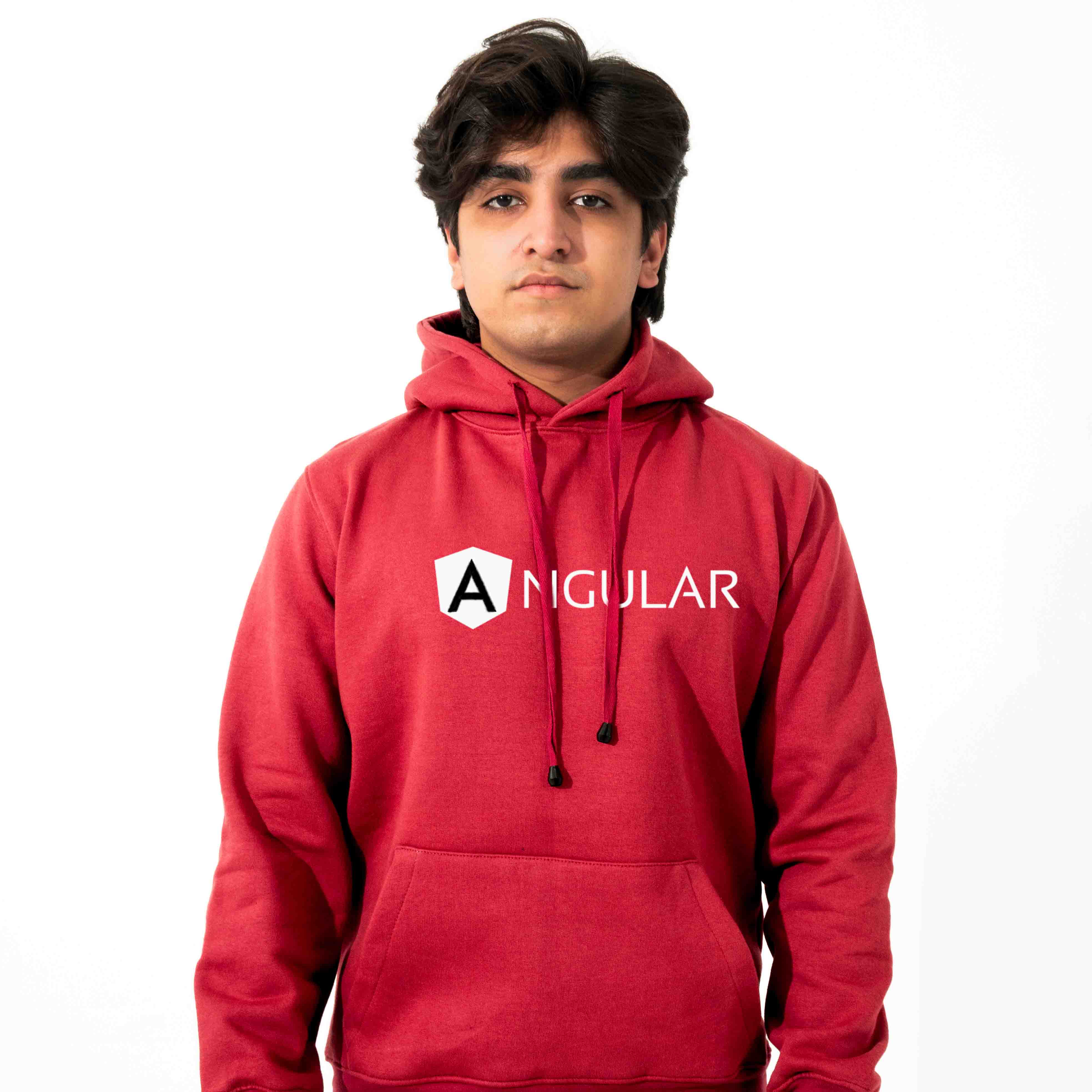 Angular Hoodie for Developers - Premium Cotton Fleece