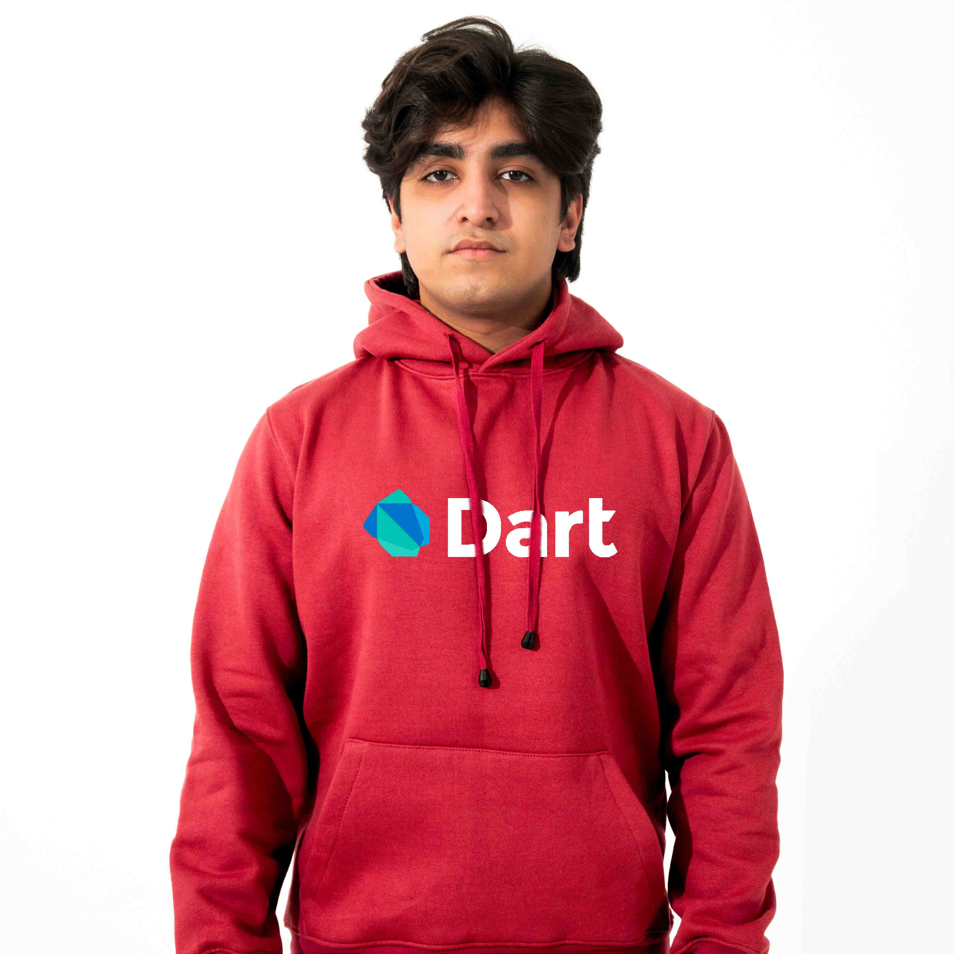 Dart Hoodie for Developers - Premium Cotton Fleece