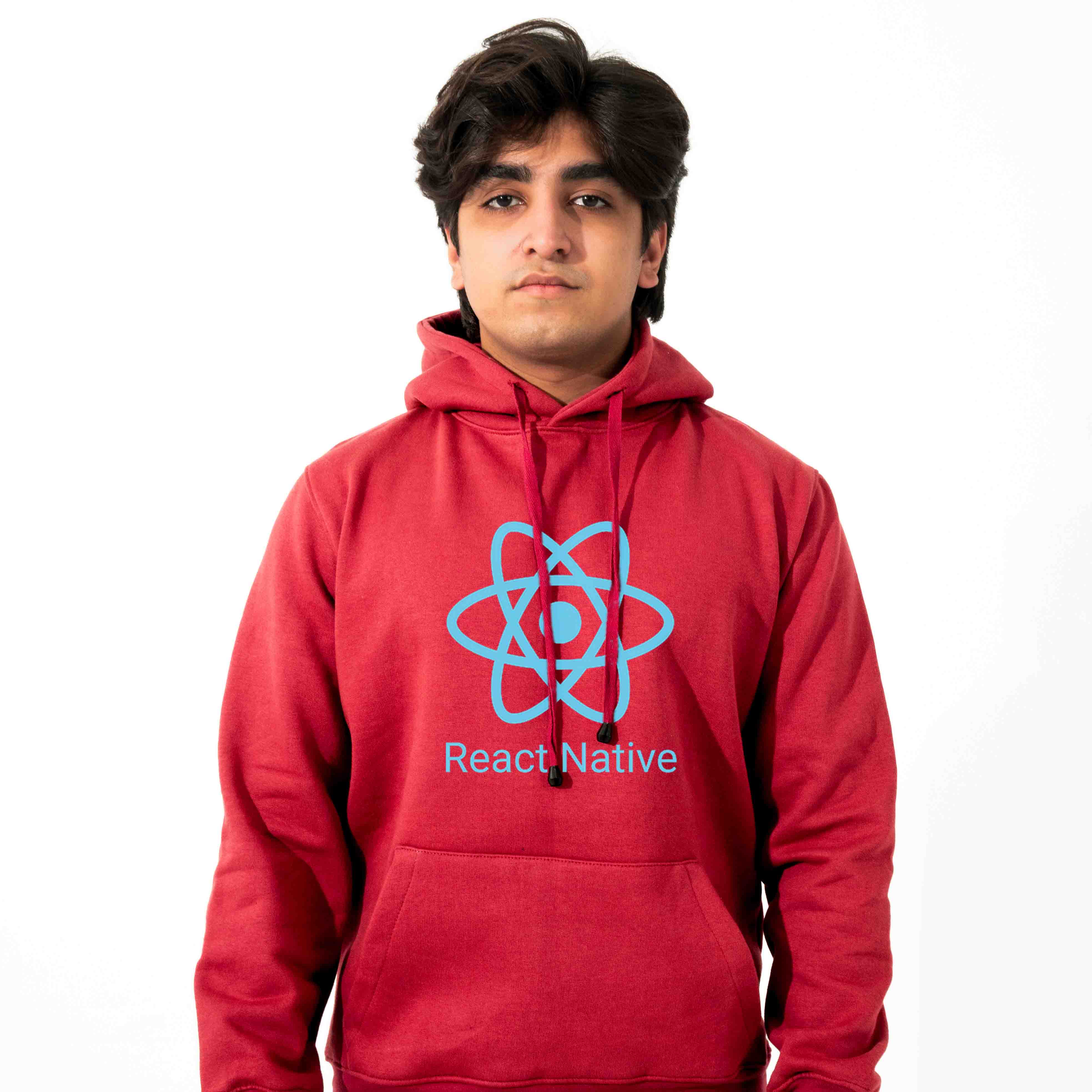 React Native Hoodie for Developers - Premium Cotton Fleece