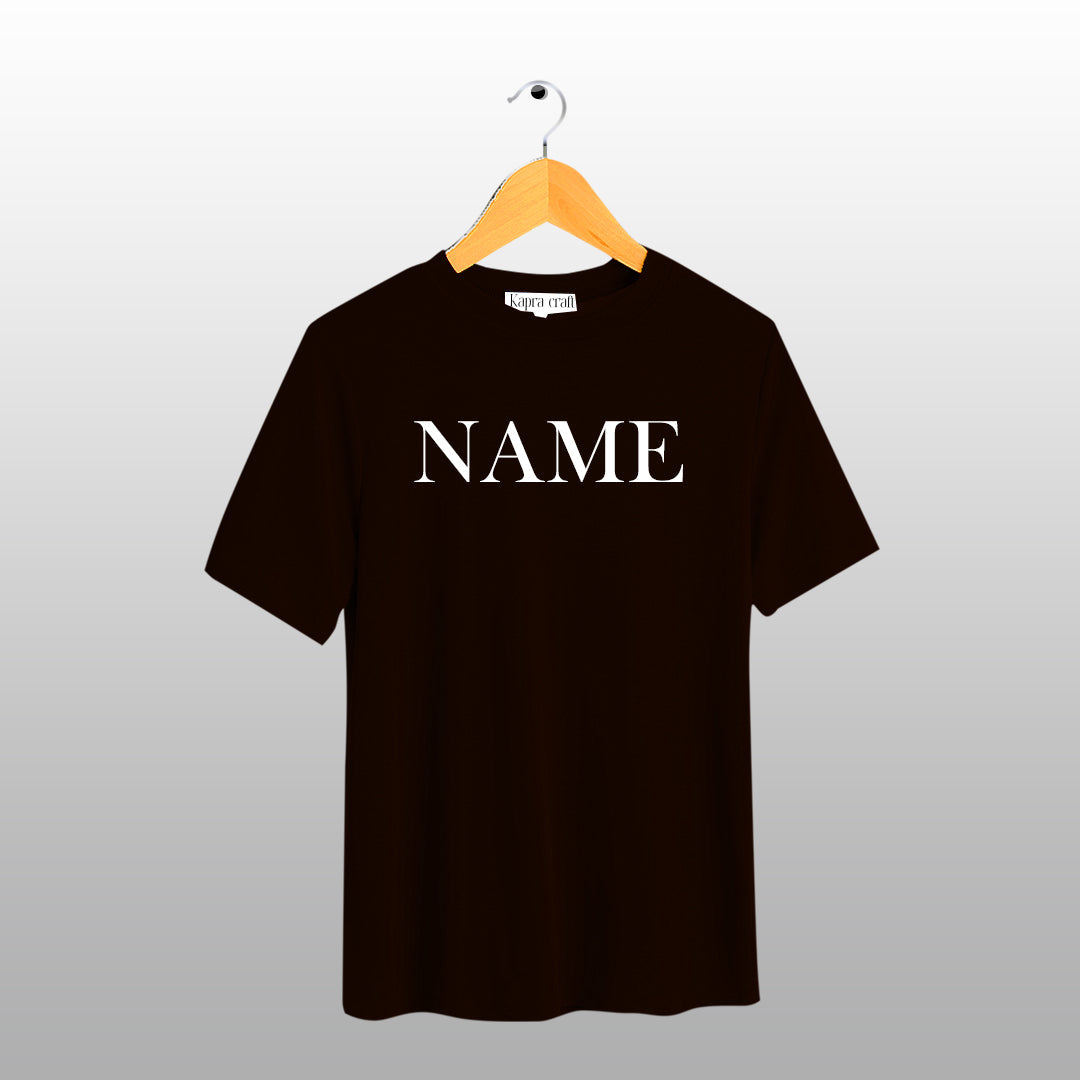 Custom Name Print-On-Demand T-Shirt