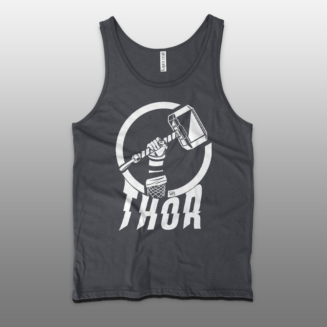 Thor's Hammer Iconic Tank Top - Marvel Fan Apparel
