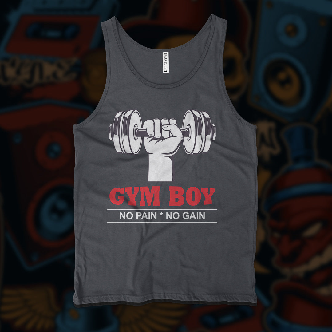 Gym Boy Unisex Tank Top