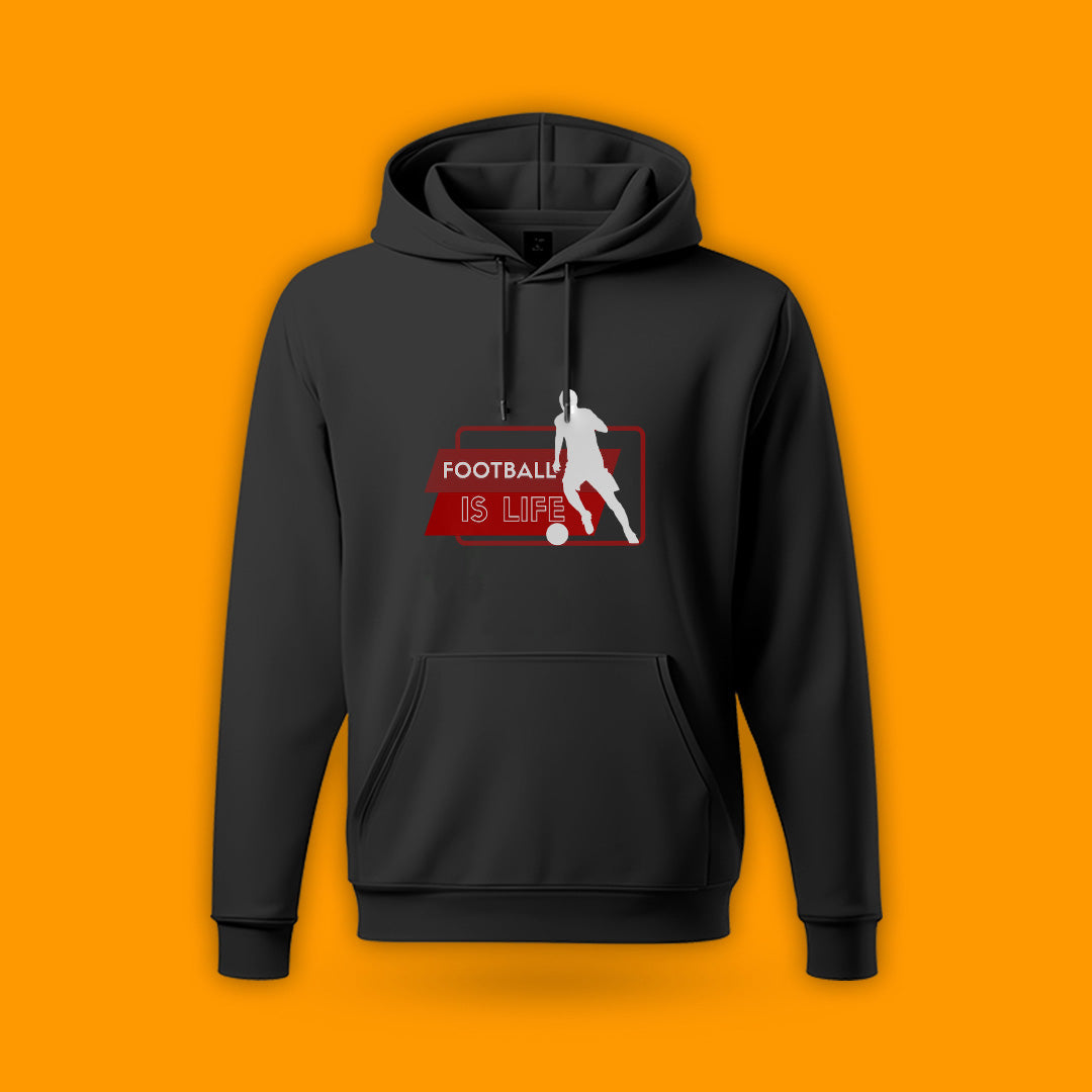 Football Is Life Messi Hoodie - Warm & Stylish for Fans