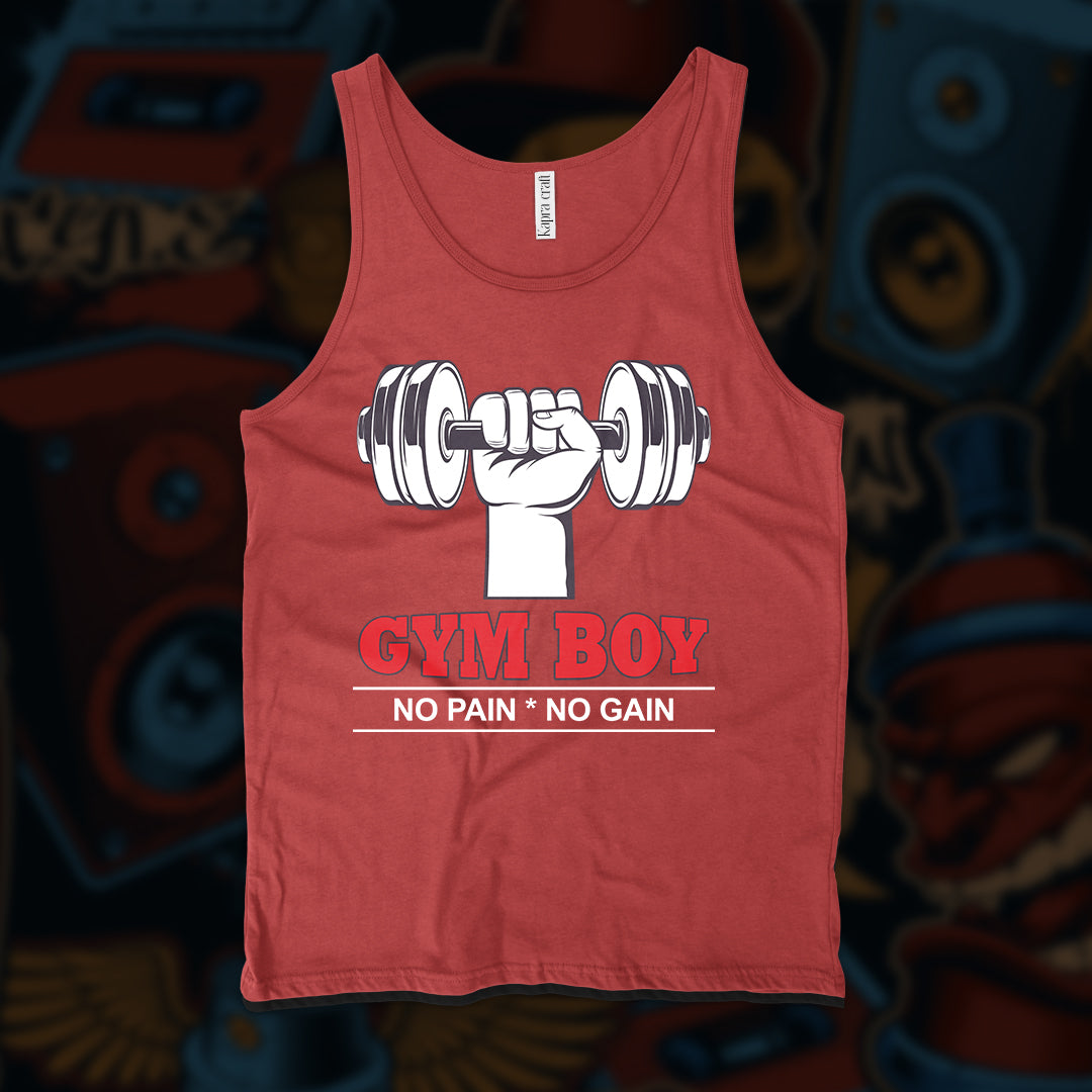 Gym Boy Unisex Tank Top