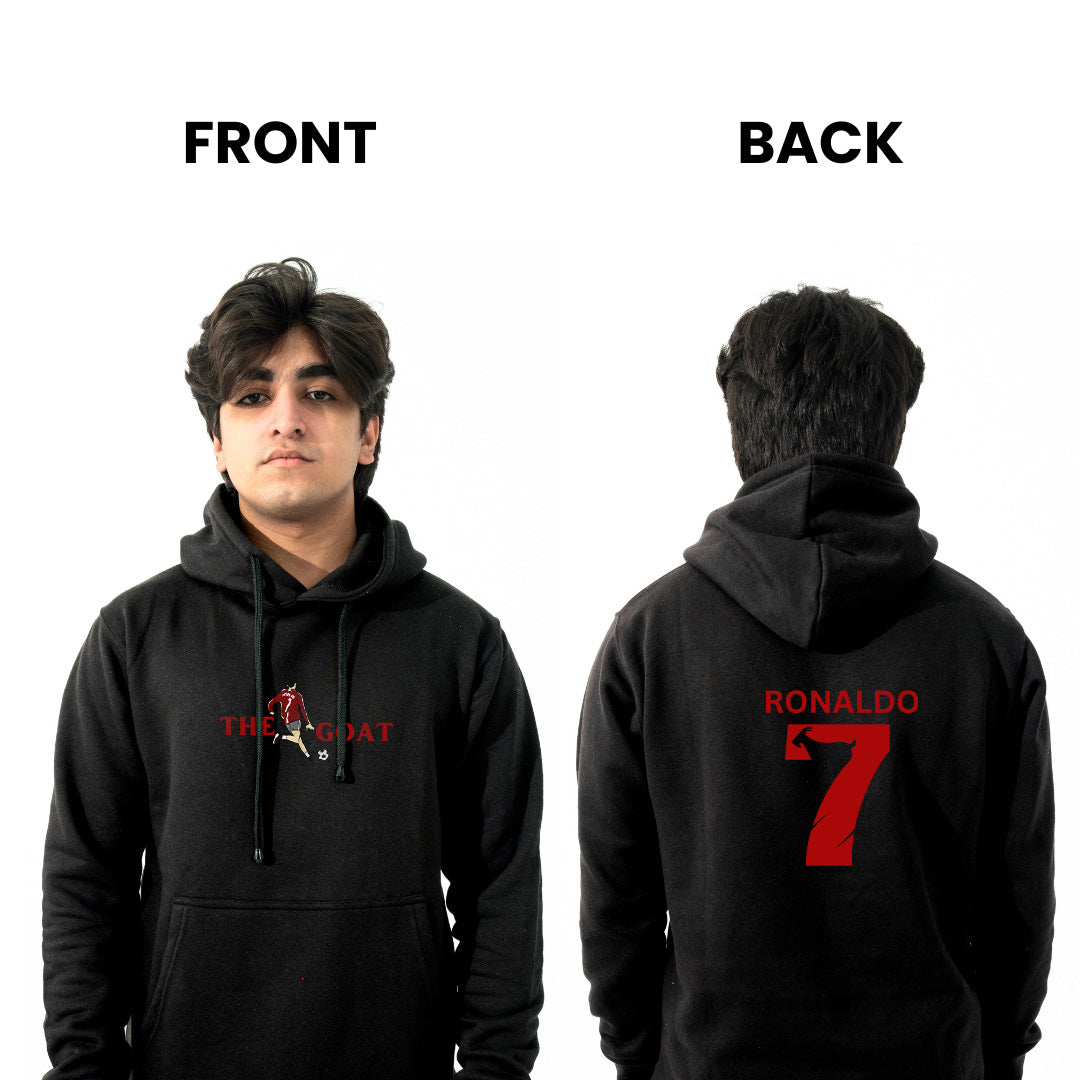 The GOAT Ronaldo Hoodie - Premium Comfort for Football Fans