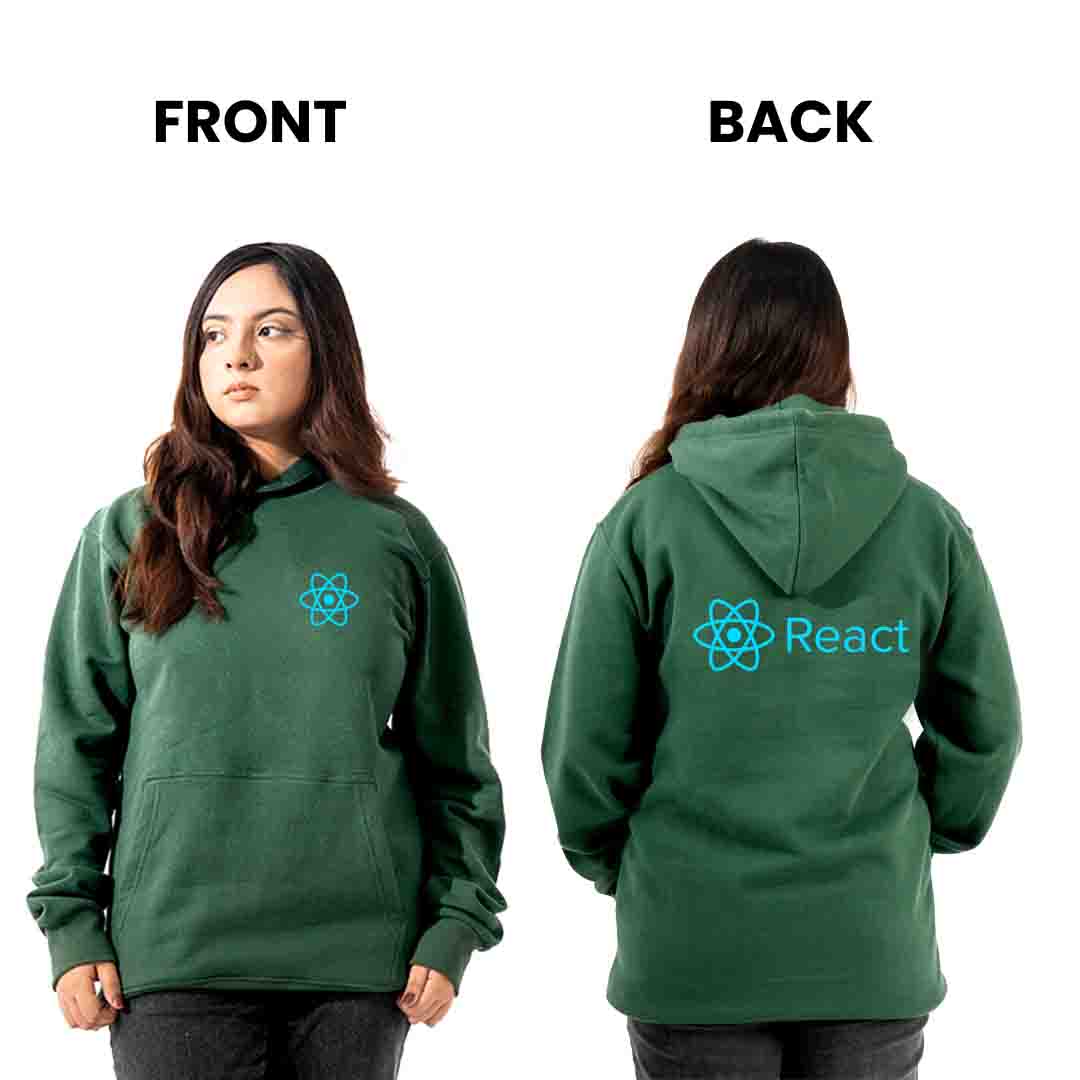 React Hoodie for Developers - Stylish & Comfortable for Coders