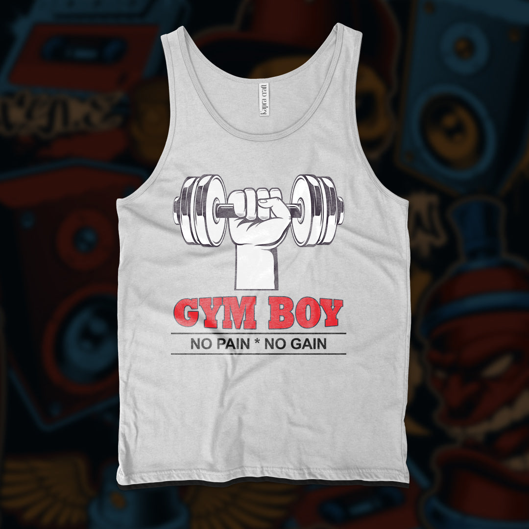 Gym Boy Unisex Tank Top