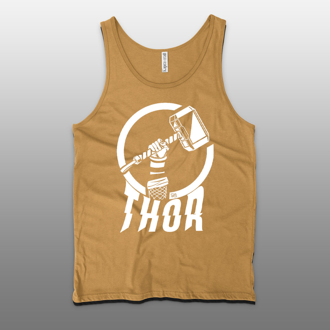 Thor's Hammer Iconic Tank Top - Marvel Fan Apparel
