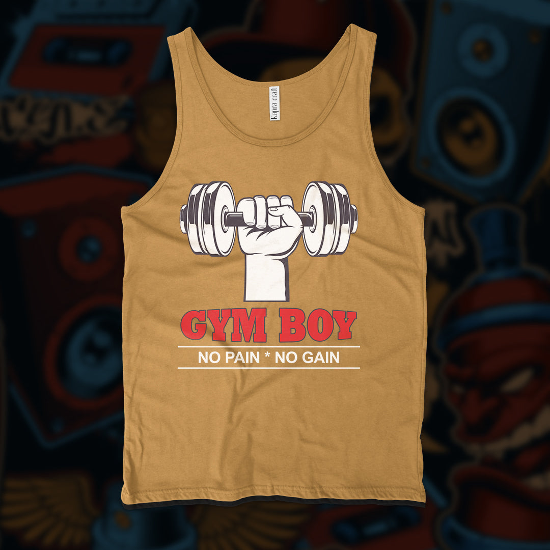 Gym Boy Unisex Tank Top