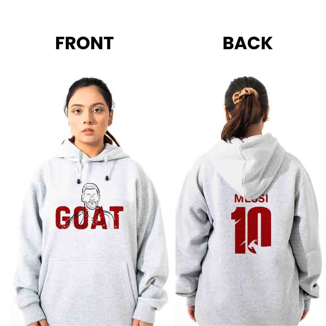 The GOAT Messi Hoodie - Premium Comfort for Football Fans