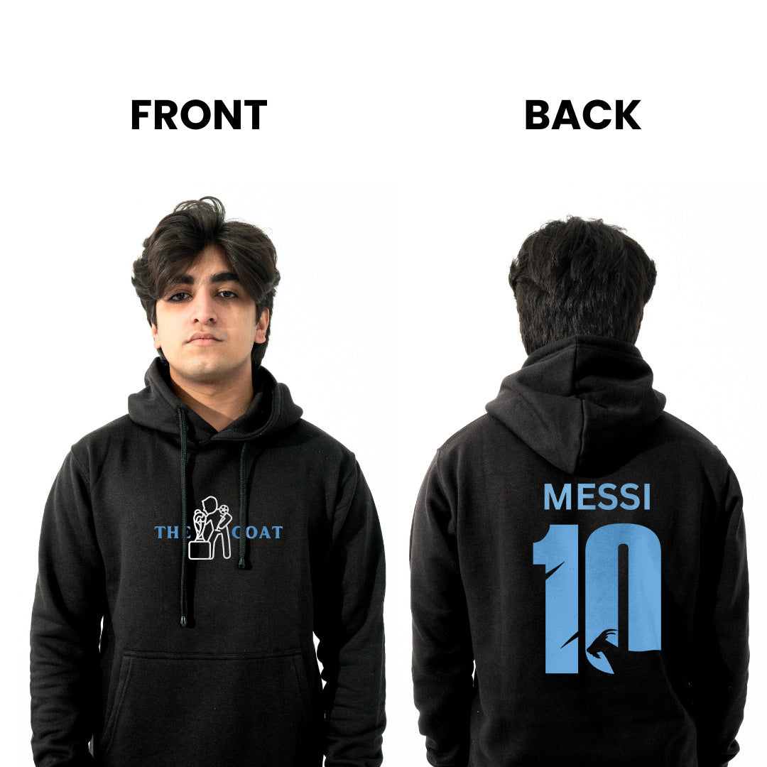 The GOAT Messi Hoodie - Premium Comfort for Football Fans