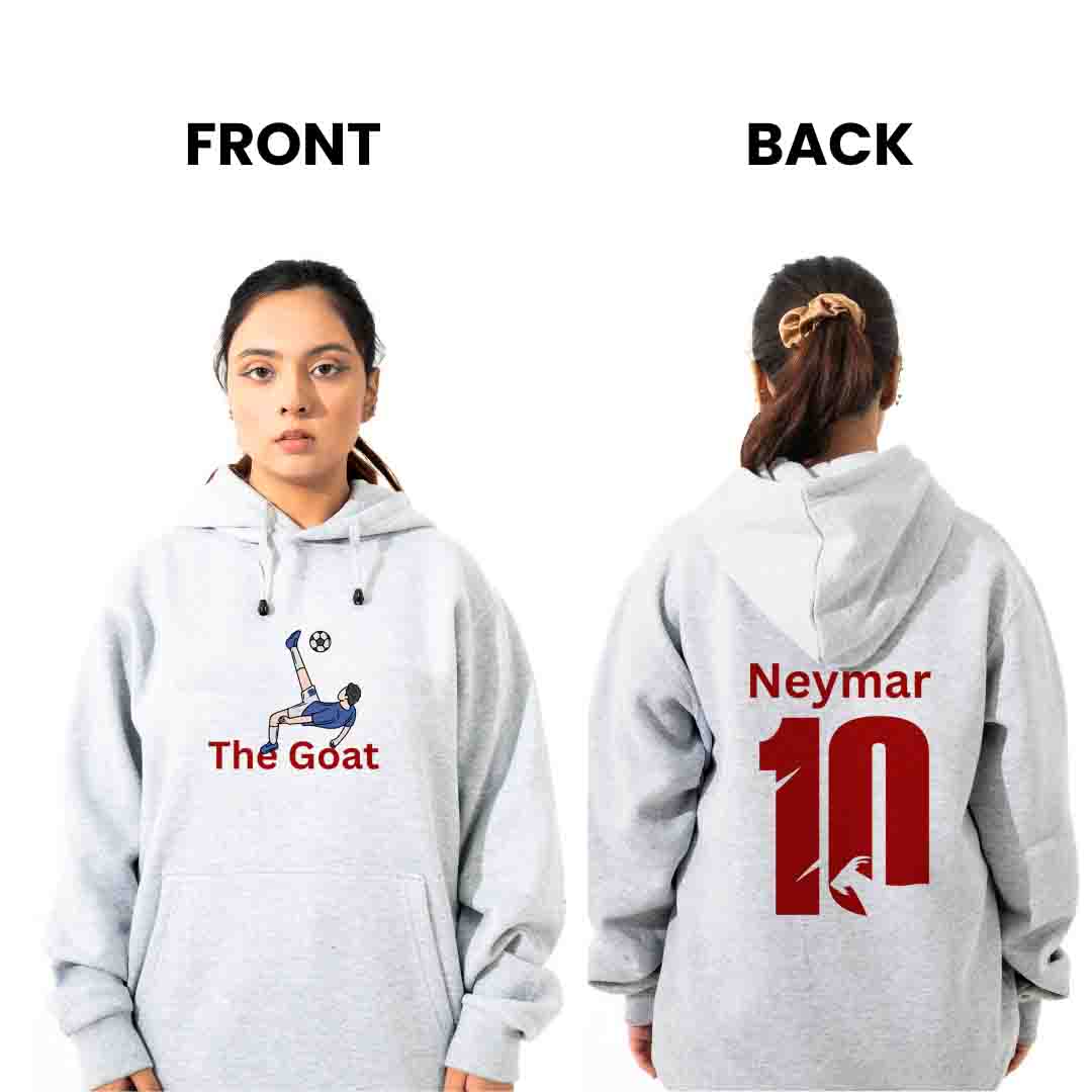 The GOAT Neymar Hoodie - Premium Comfort for Football Fans
