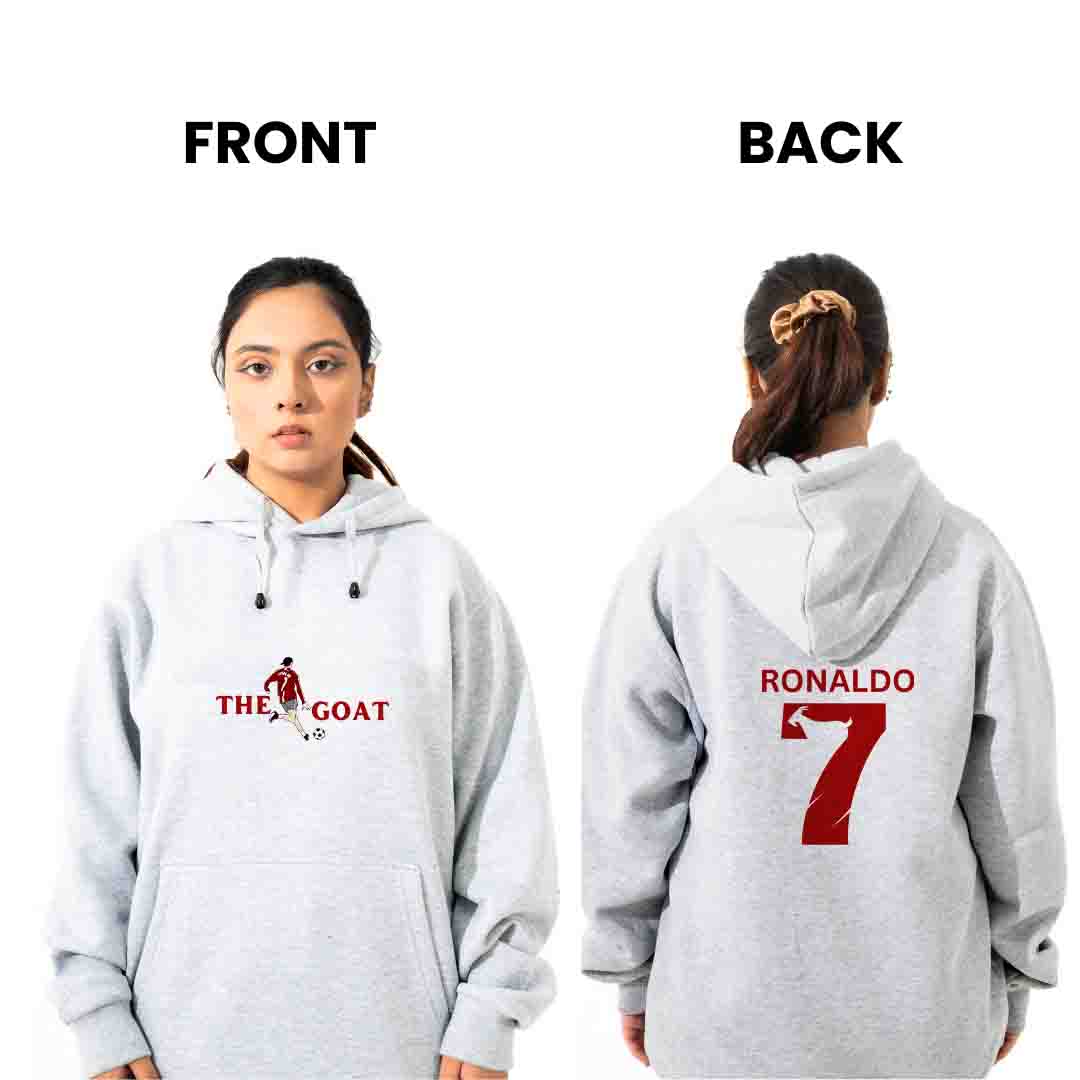 The GOAT Ronaldo Hoodie - Premium Comfort for Football Fans