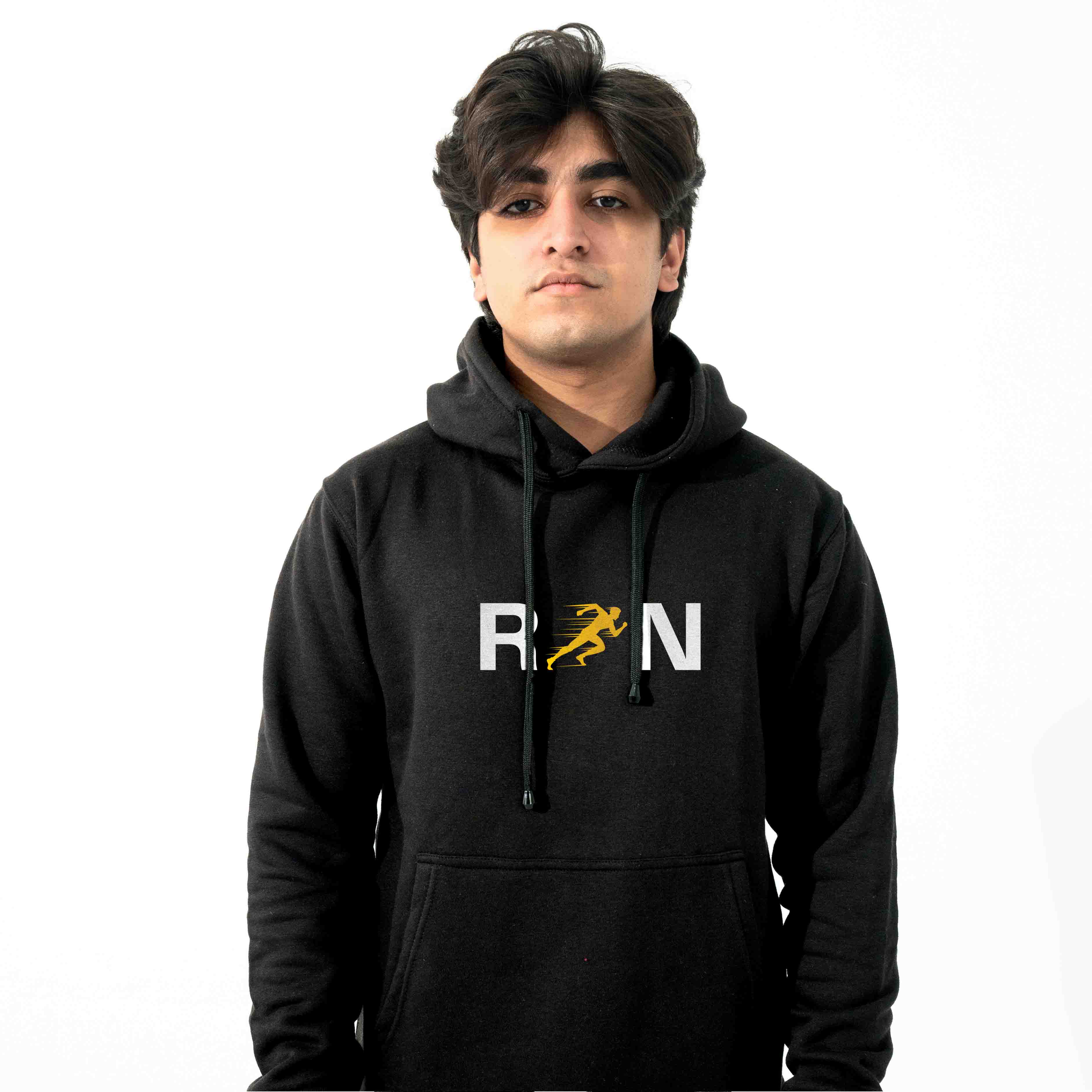 Run to Achieve Goals Hoodie - Motivational & Comfortable for Football Fans