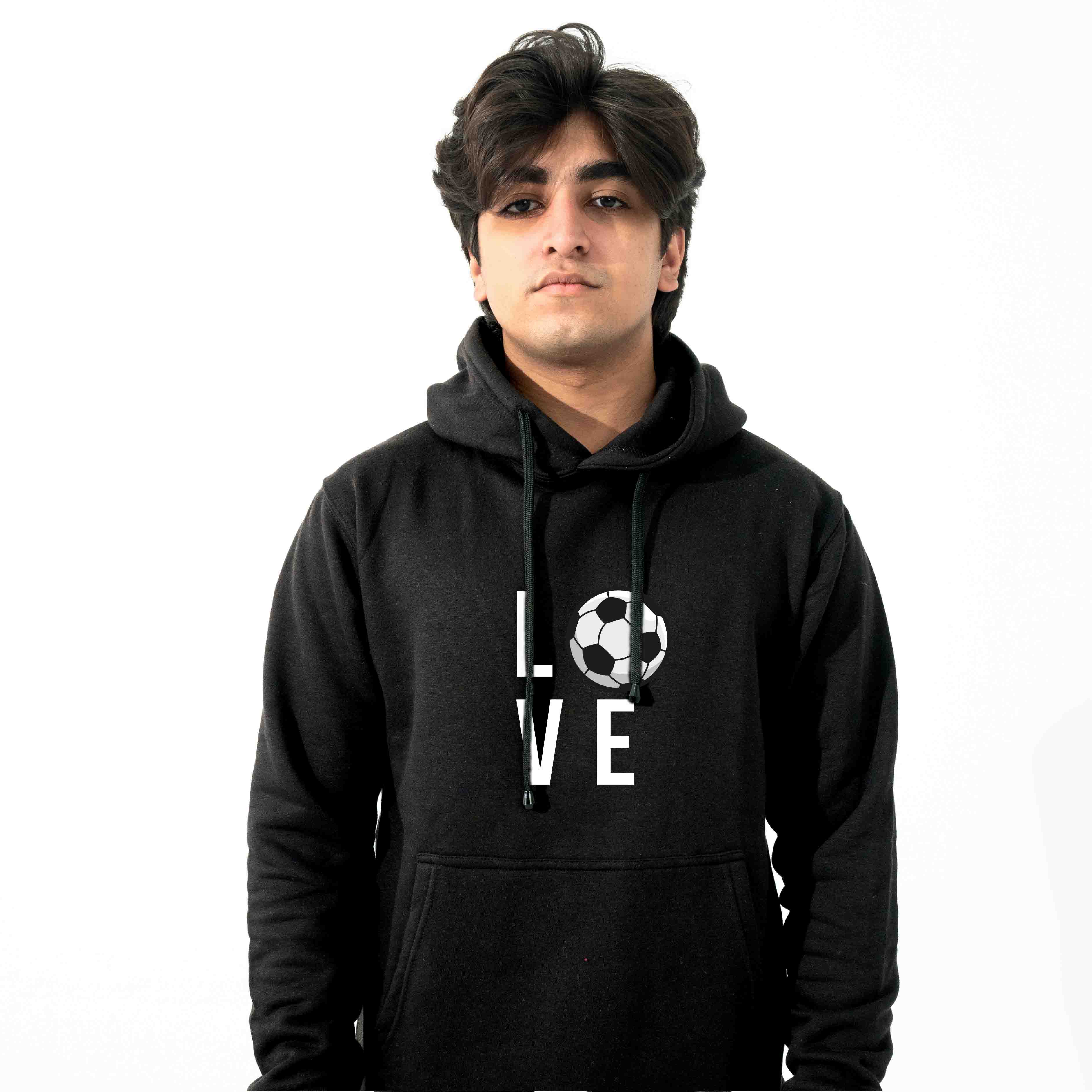 Football Is Love Hoodie - Cozy & Stylish for Fans