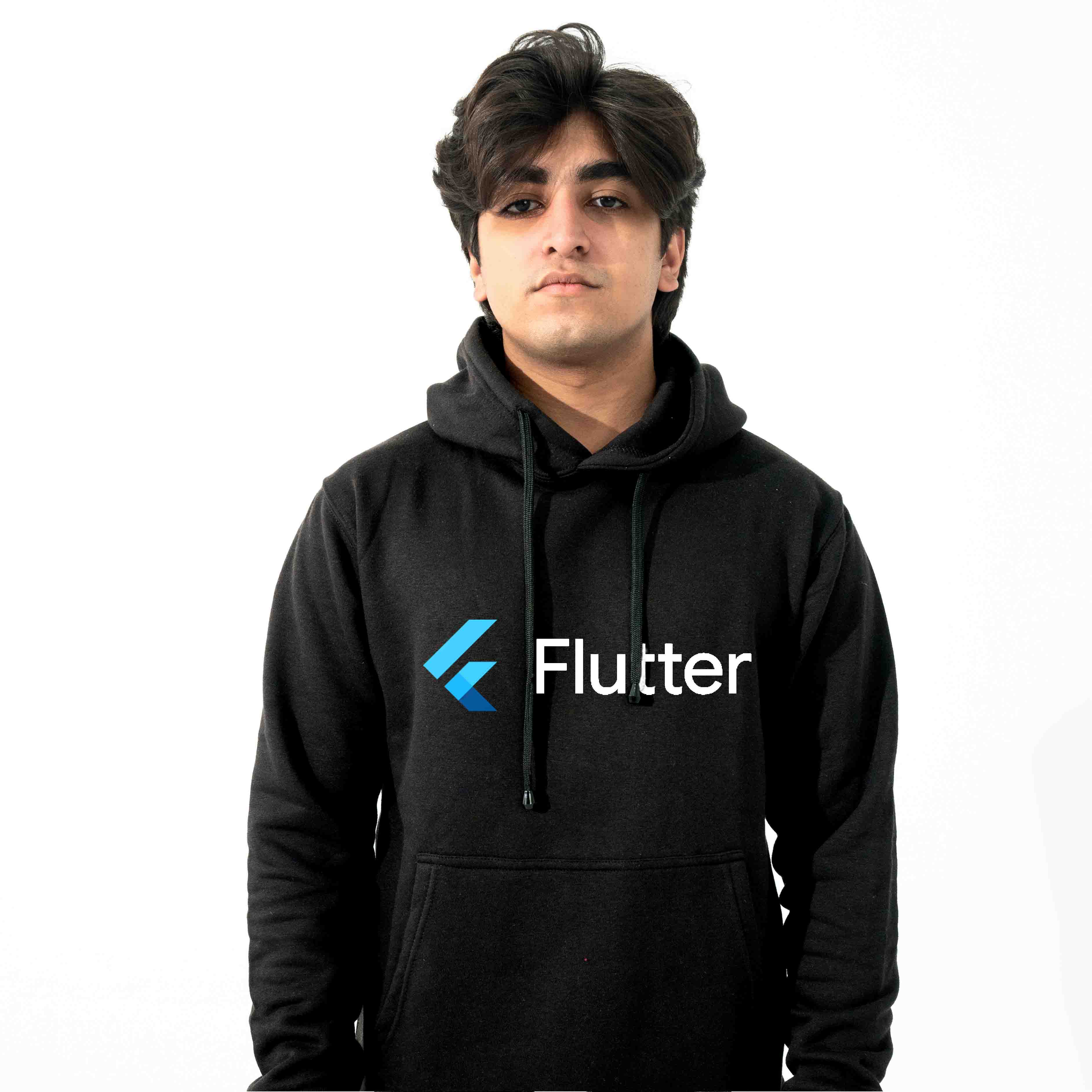 Flutter  Hoodie for Developers - Premium Cotton Fleece