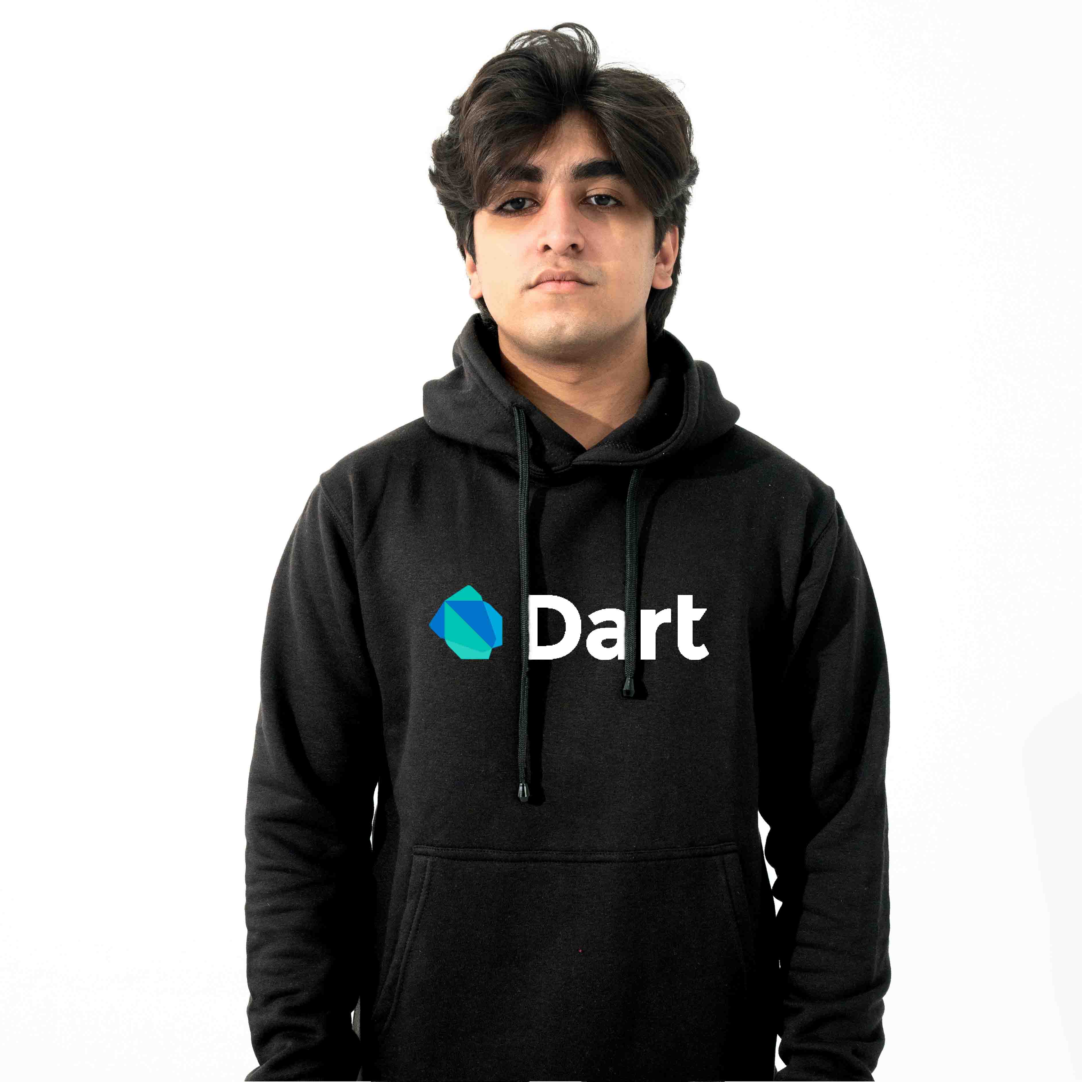Dart Hoodie for Developers - Premium Cotton Fleece